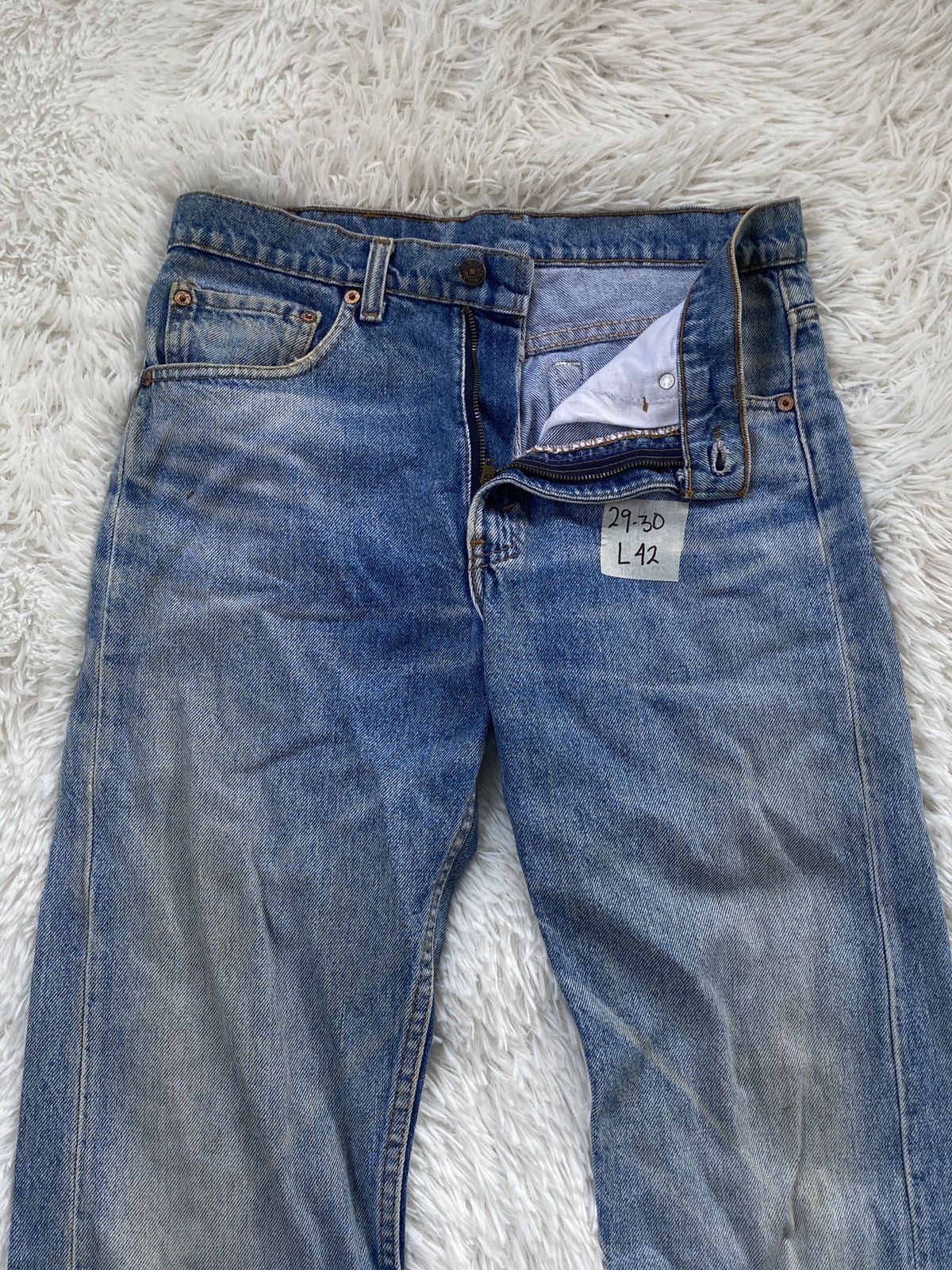 Levi's 🔥OFFER NOW 🔥 Vintage 90’s LEVI’S 501 Made in USA Jean Size US 31 - 3 Thumbnail