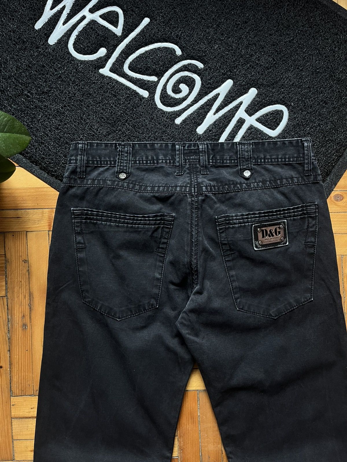 Dolce & Gabbana × Vintage Vintage Dolce&Gabbana DG Metal Logo Avant Garde Pants Size US 34 / EU 50 - 2 Thumbnail