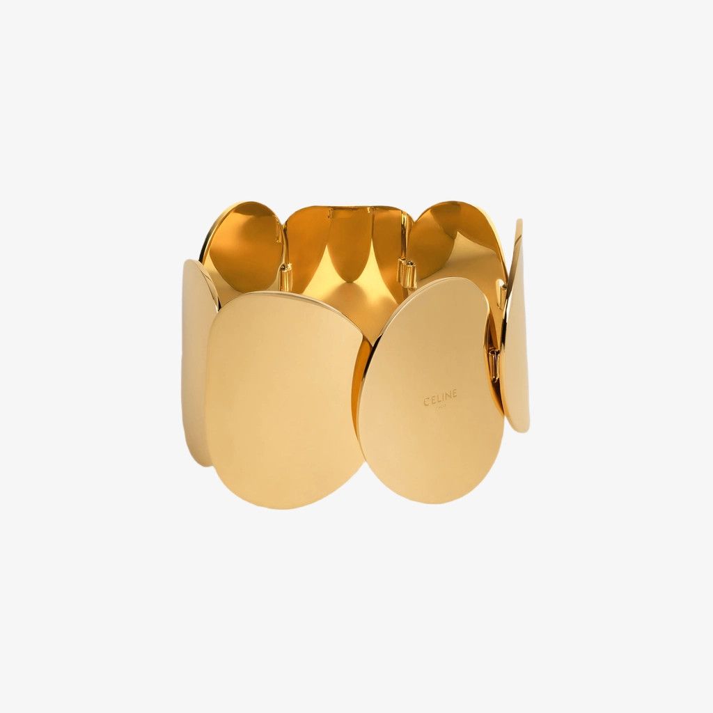 Celine o1bcso1str0126 461CA6BRA Size: OS / Petale Bracelet in Gold Size ONE SIZE - 2 Thumbnail