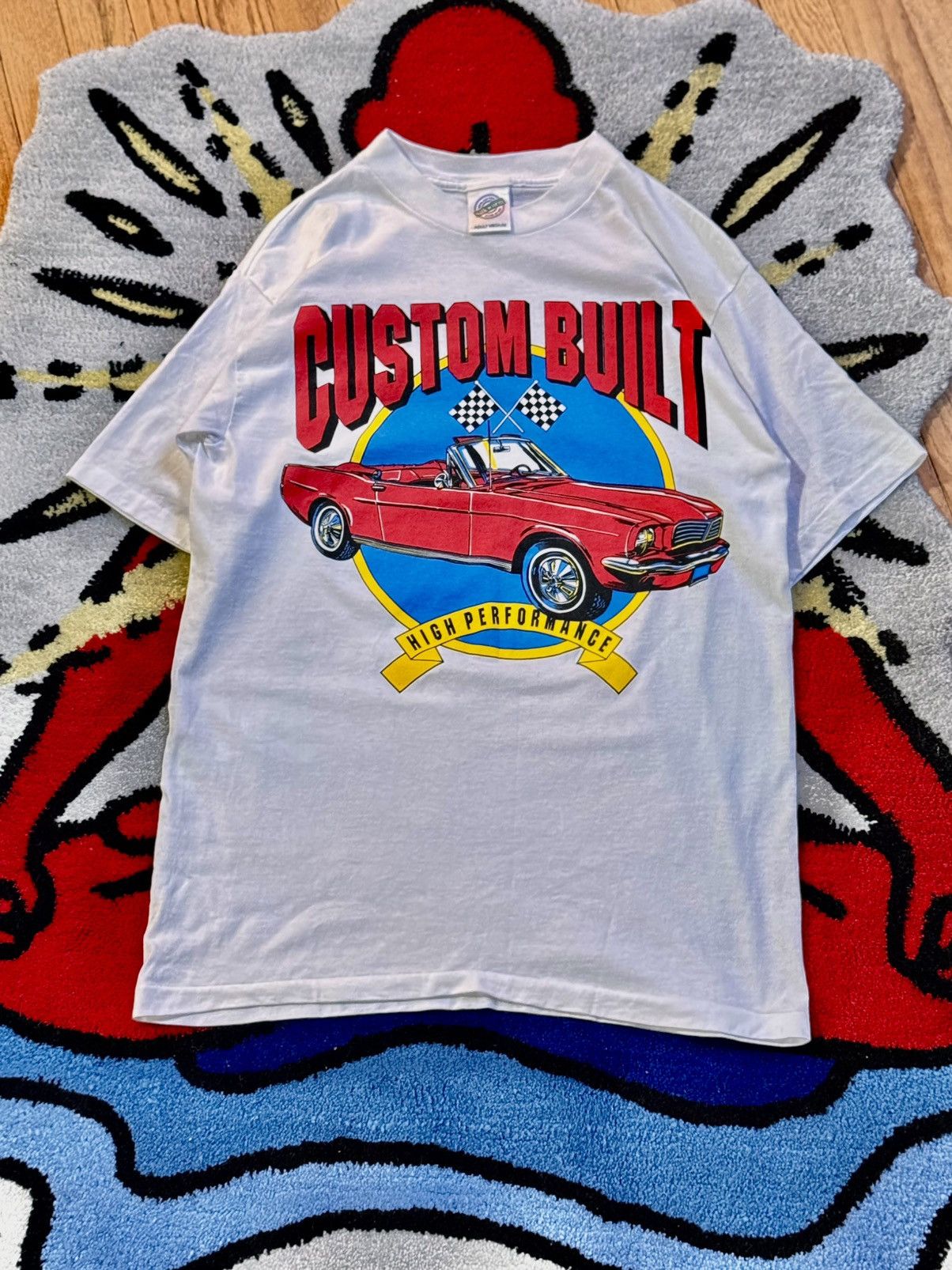 Other Vintage “Custom Built” High Performance Car Tee (1990s) Size US M / EU 48-50 / 2 - 1 Thumbnail