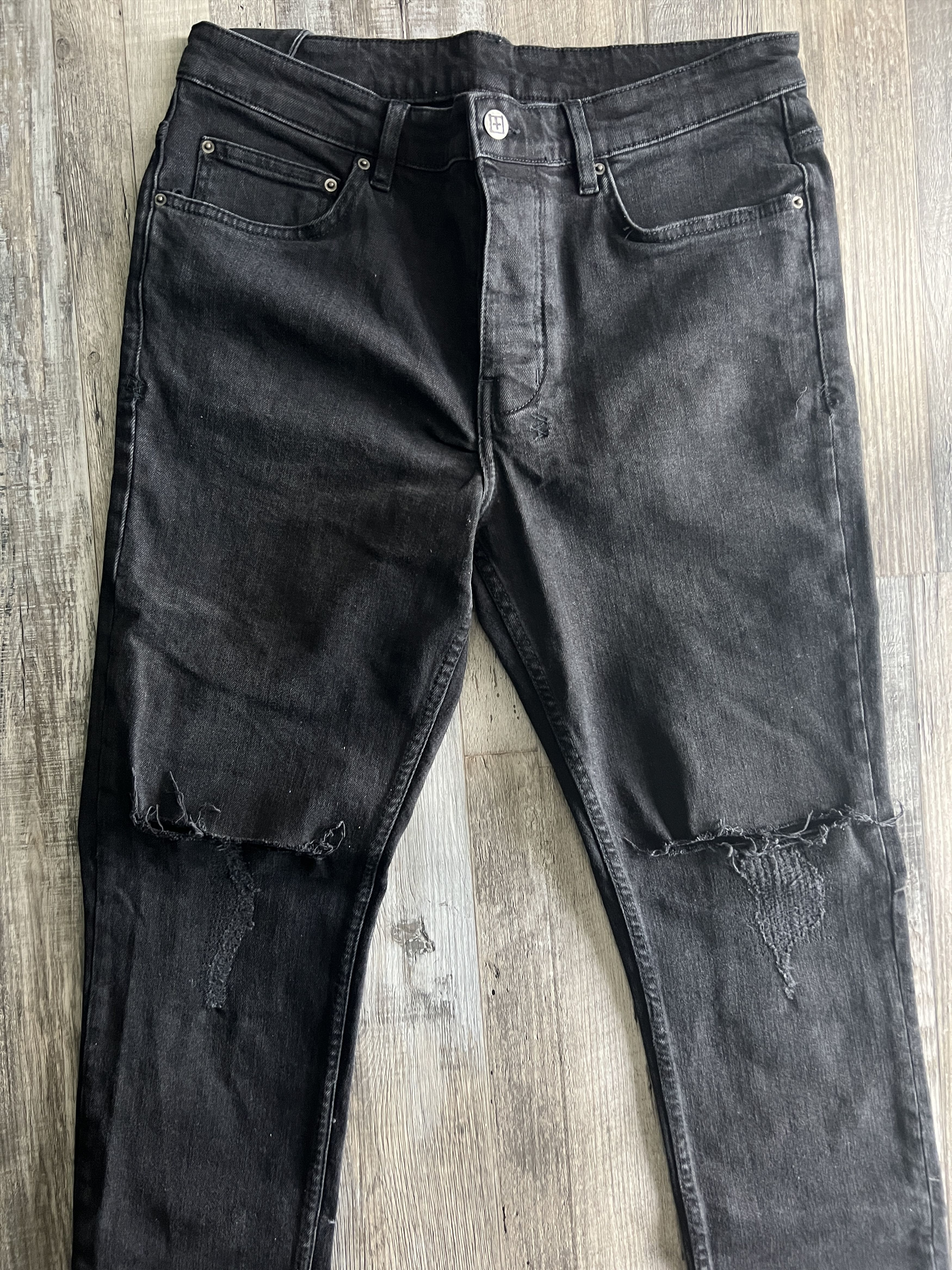 Ksubi Ksubi Chitch Krow Krushed Slim Fit Jeans Size US 34 / EU 50 - 1 Thumbnail