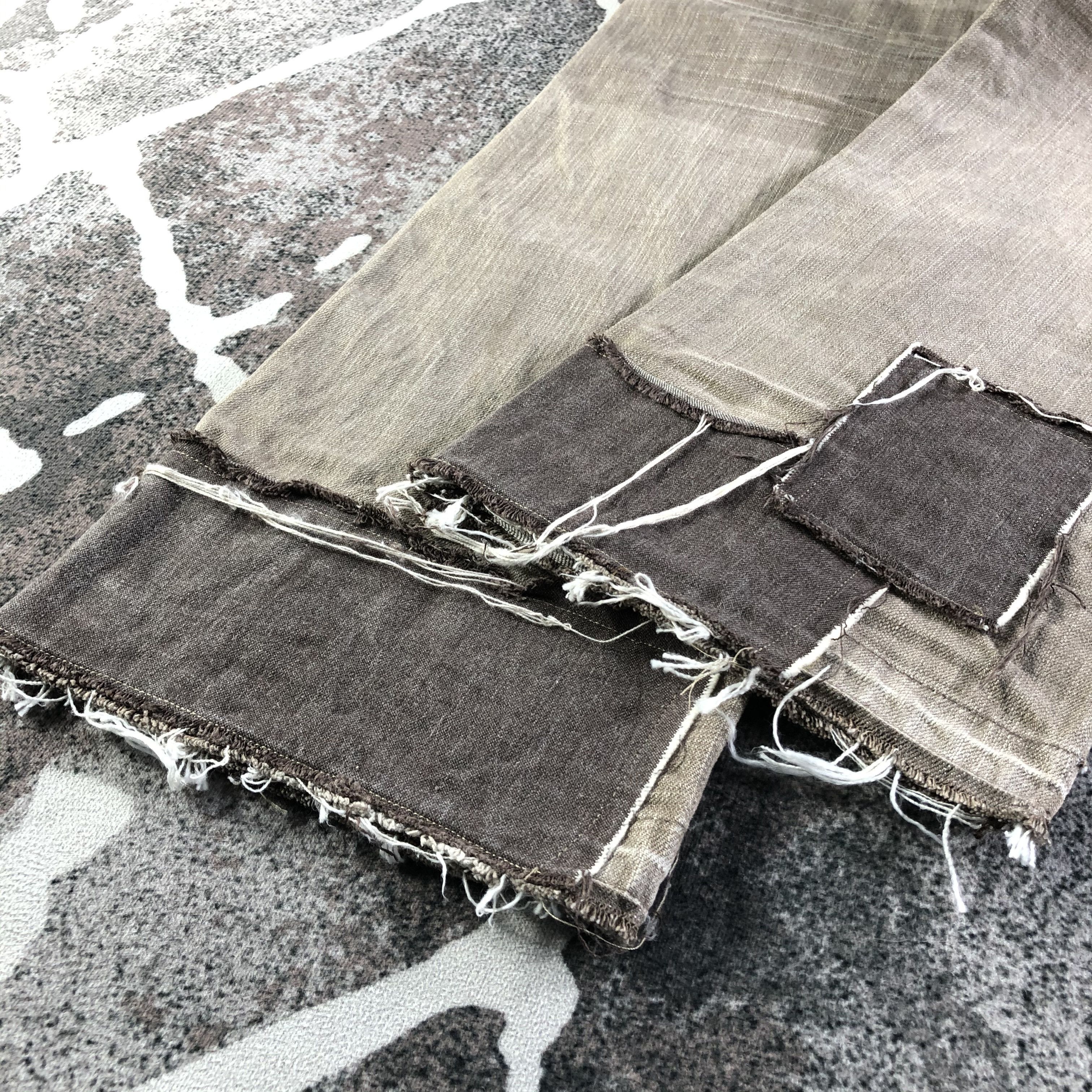 Nicole Club Nicole Club Patchwork Snake Skin Jeans Rework Denim Size US 30 / EU 46 - 6 Thumbnail