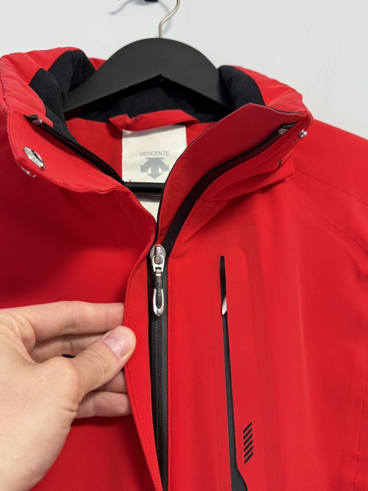 Descente Descente Ski Jacket Red Heat Course Hooded Insulated Snow Size M / US 6-8 / IT 42-44 - 7 Thumbnail
