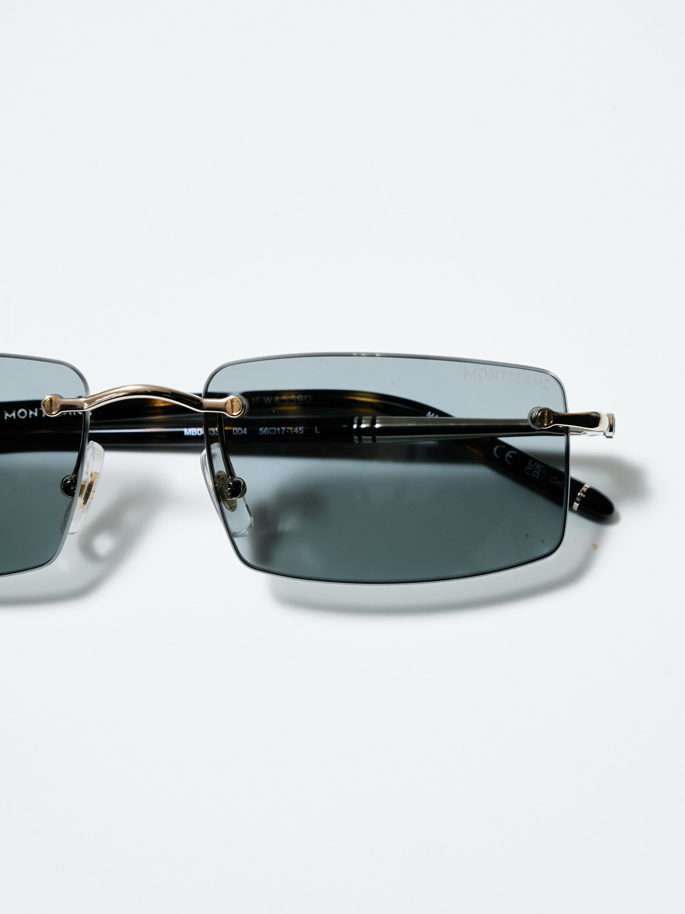 Montblanc MONTBLANC MB0344S 004 SUNGLASSES Size ONE SIZE - 10 Thumbnail