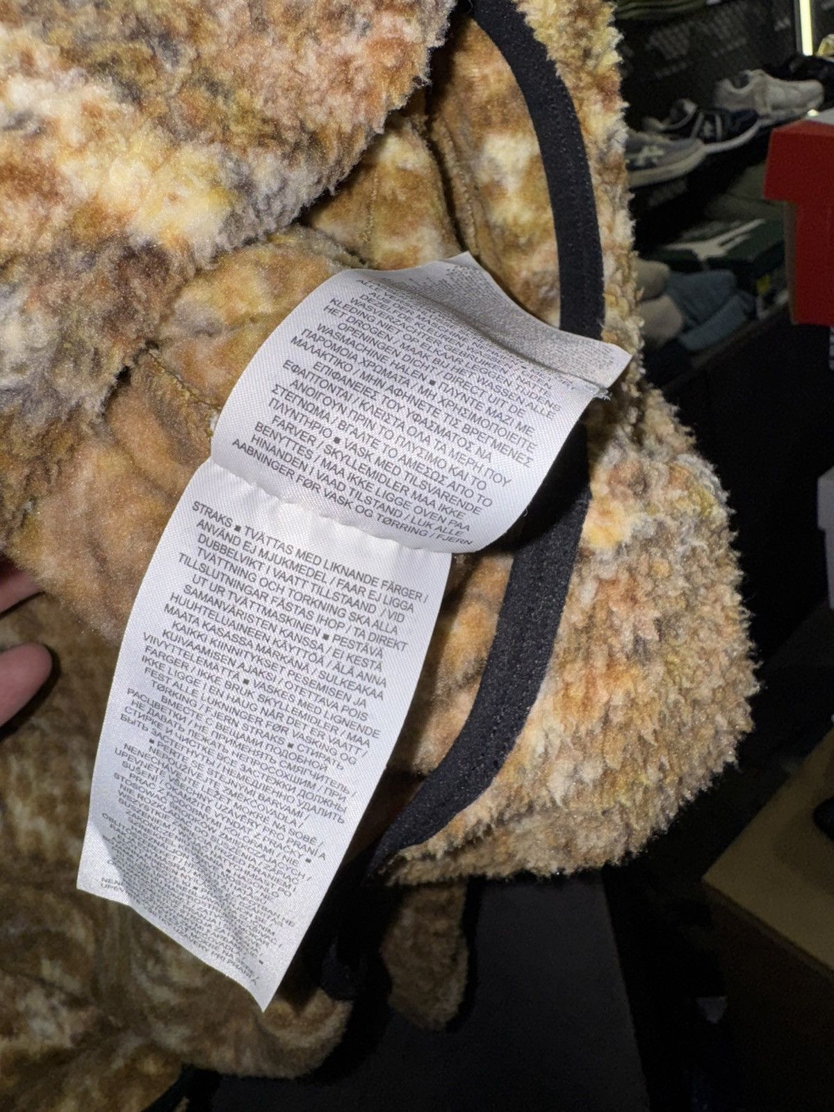 Nike ACG × Supreme Nike ACG Supreme Fleece Pullover Snakeskin Pattern Beige Size US L / EU 52-54 / 3 - 10 Thumbnail
