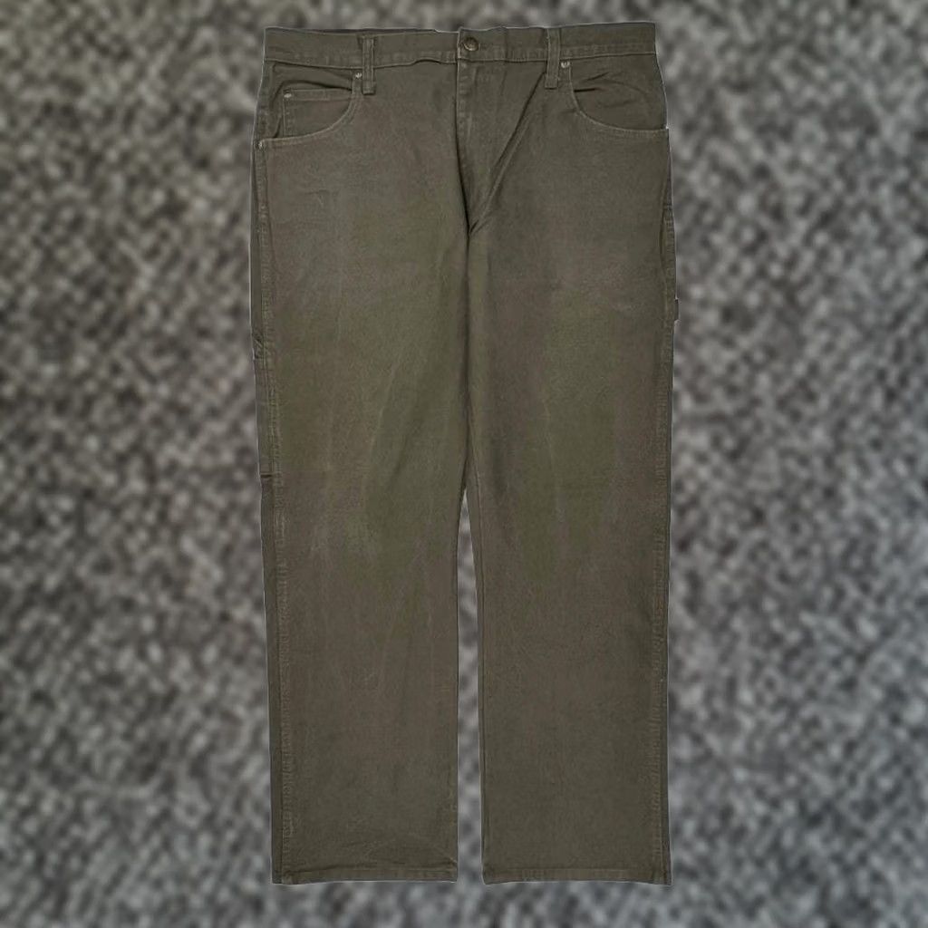 Vintage Dickies Carpenter Pants Mens 36w 30l Green Cotton 2000s, Men's
