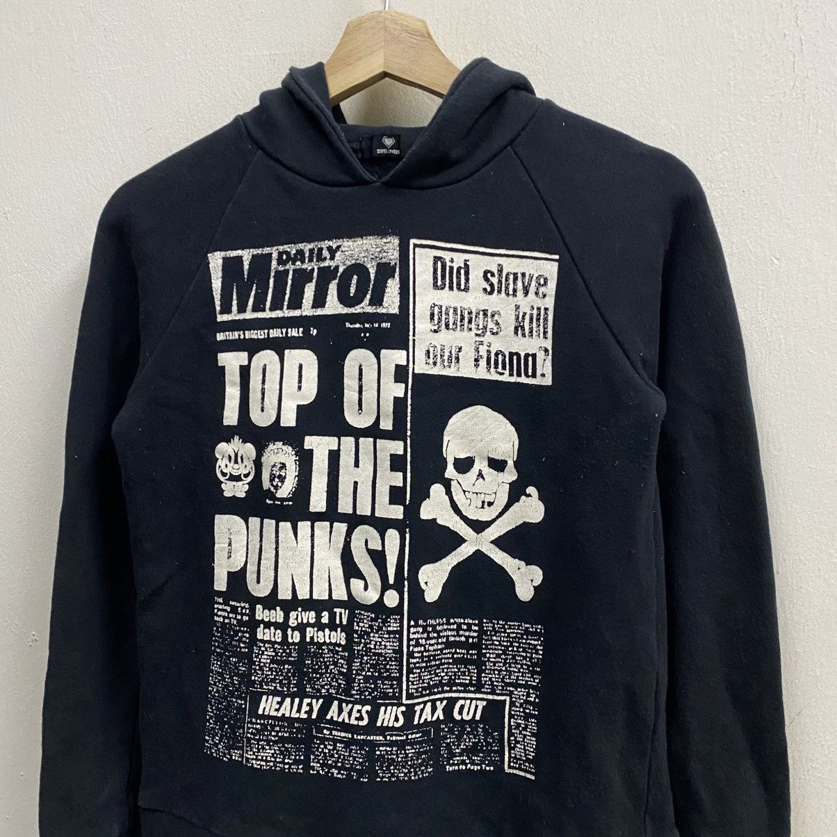 Japanese Brand Vintage Super Lovers Punk Rock Design Pullover Hoodie Size US S / EU 44-46 / 1 - 3 Thumbnail