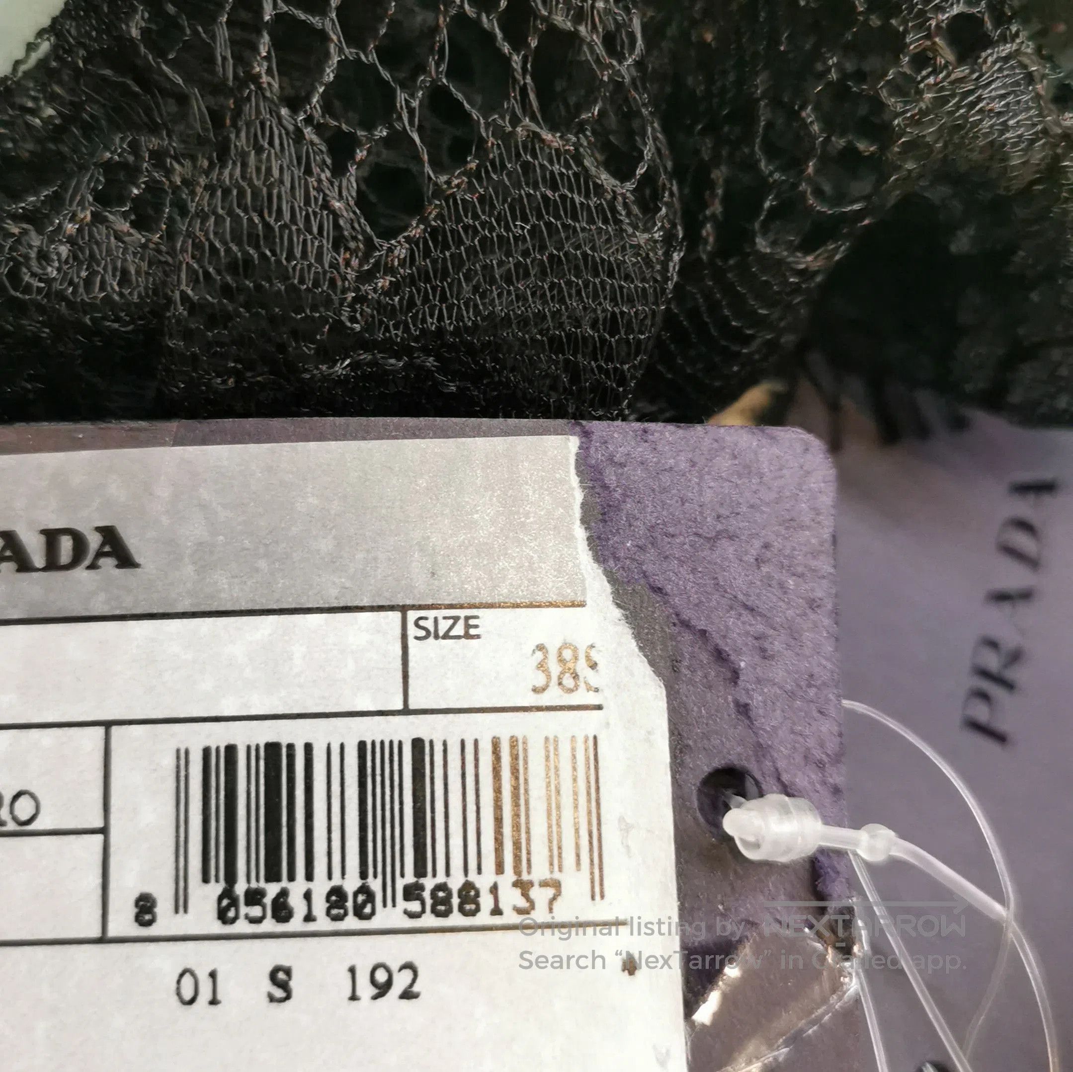 Other Prada Floral Lace Evening Dress in Light Blue . Size S / US 4 / IT 40 - 7 Thumbnail