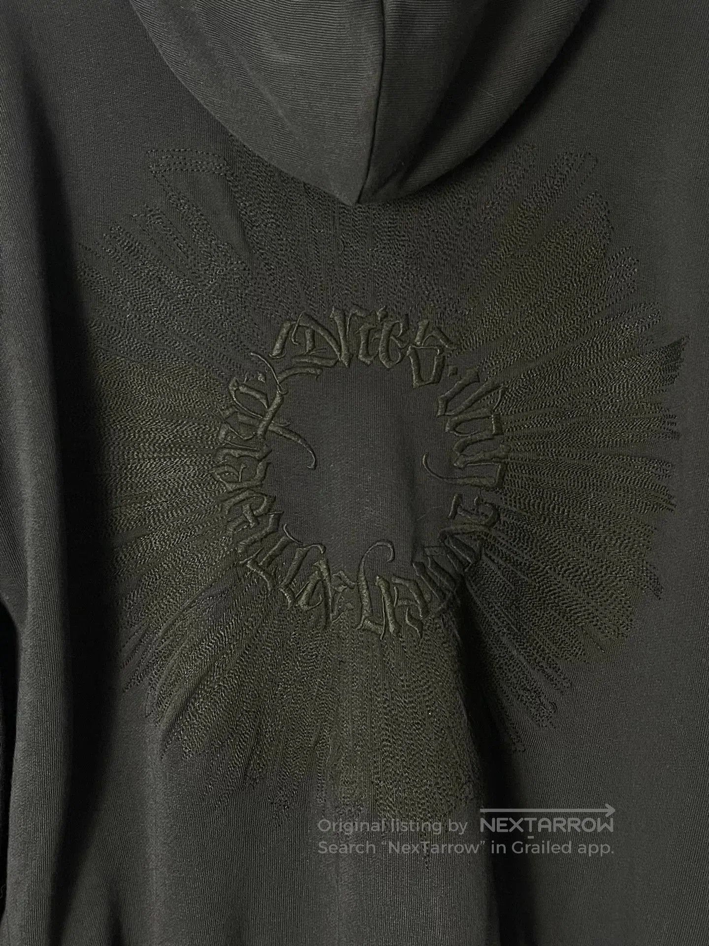 Dries Van Noten Dries Van Noten Black Zip Sweatshirt Jacket. Size S / US 4 / IT 40 - 4 Thumbnail