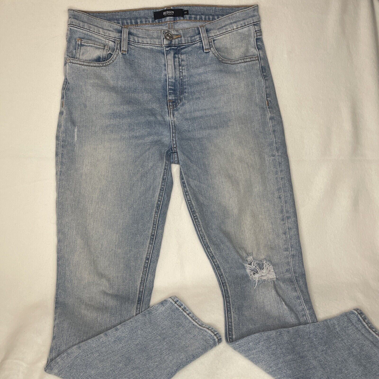 Hudson Hudson Jeans Lana Boyfriend Light Wash Size 27 Women's Size 27" / US 4 / IT 40 - 1 Thumbnail