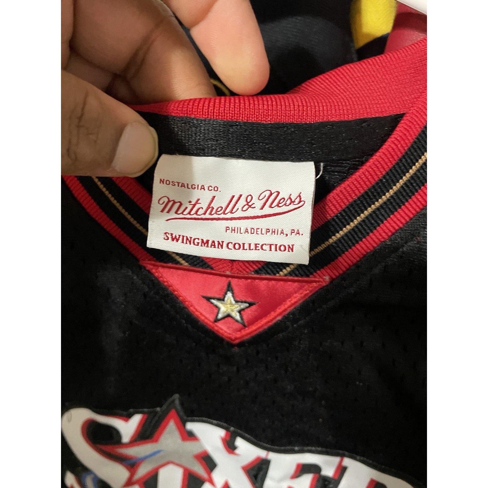 Mitchell & Ness Youth M(10-12)- Mitchell & Ness Allen Iverson philly 76ers Size US M / EU 48-50 / 2 - 3 Thumbnail