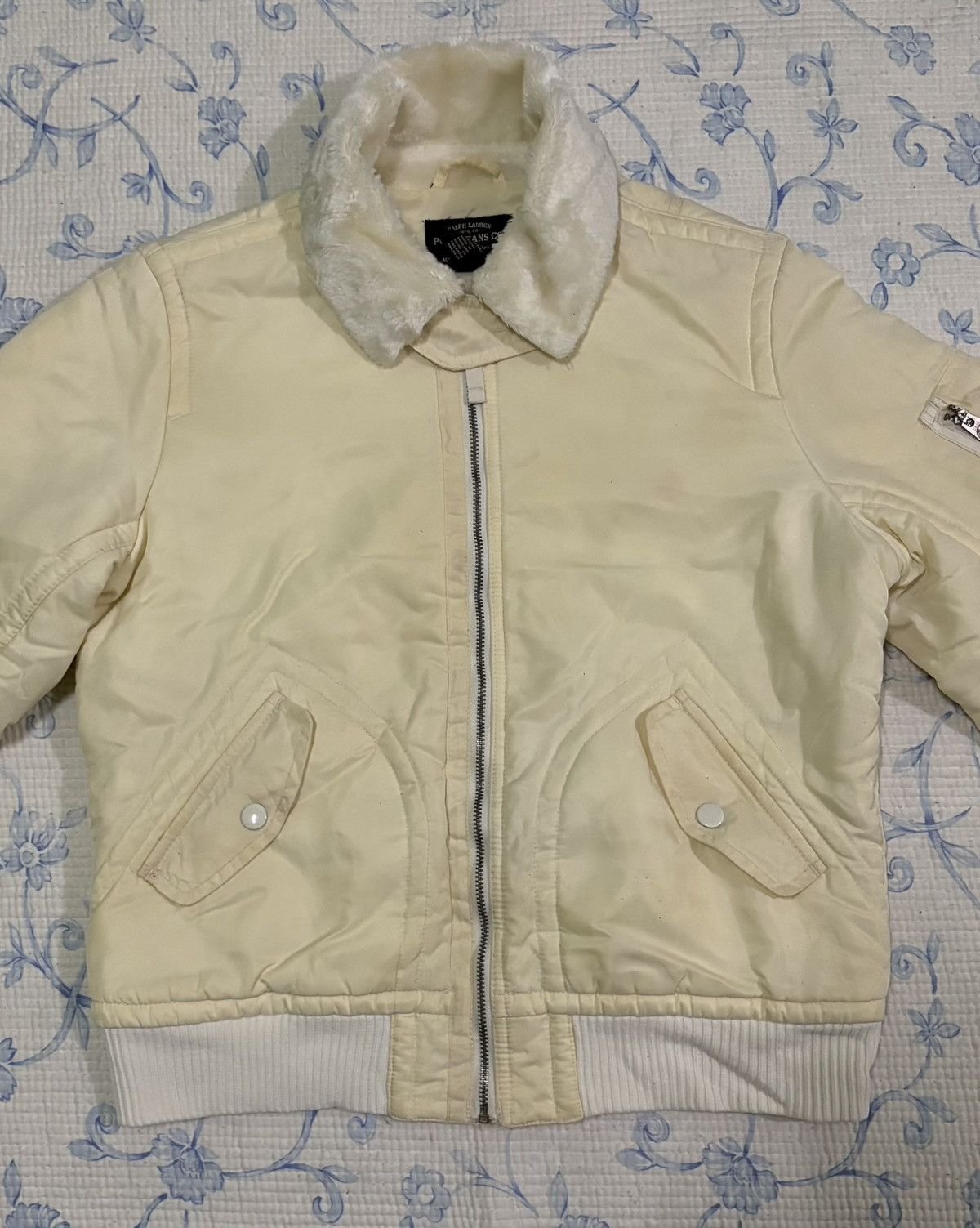 Polo Ralph Lauren Polo Ralph Lauren Bomber Cropped Jacket Size US M / EU 48-50 / 2 - 4 Thumbnail