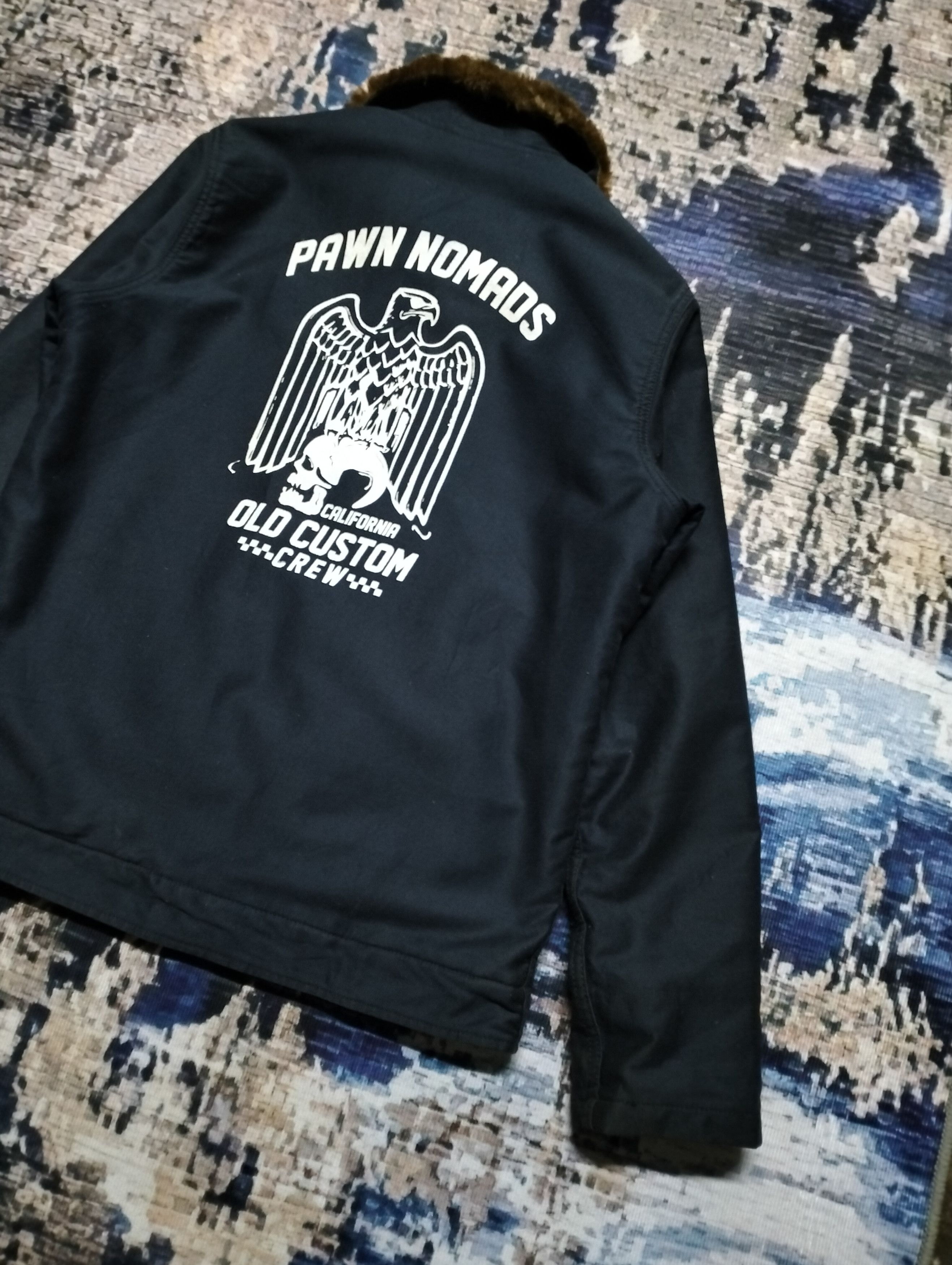 Alpha Industries Vintage Alpha Industries N-1 Deck Jacket "Pawn Nomads" Size US M / EU 48-50 / 2 - 5 Thumbnail