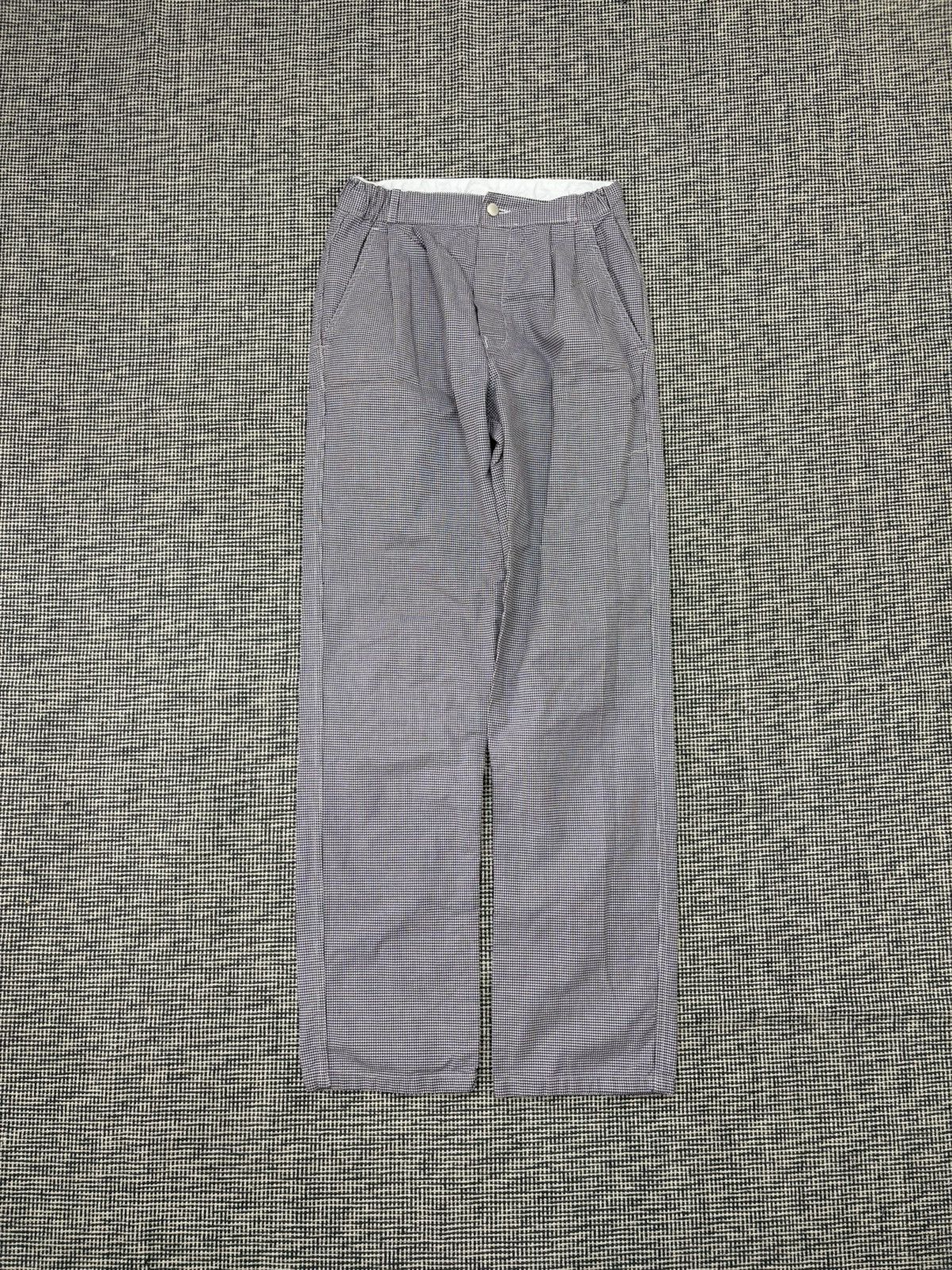 Vintage Vintage French work baker houndstooth light pants chore Size US 30 / EU 46 - 1 Thumbnail