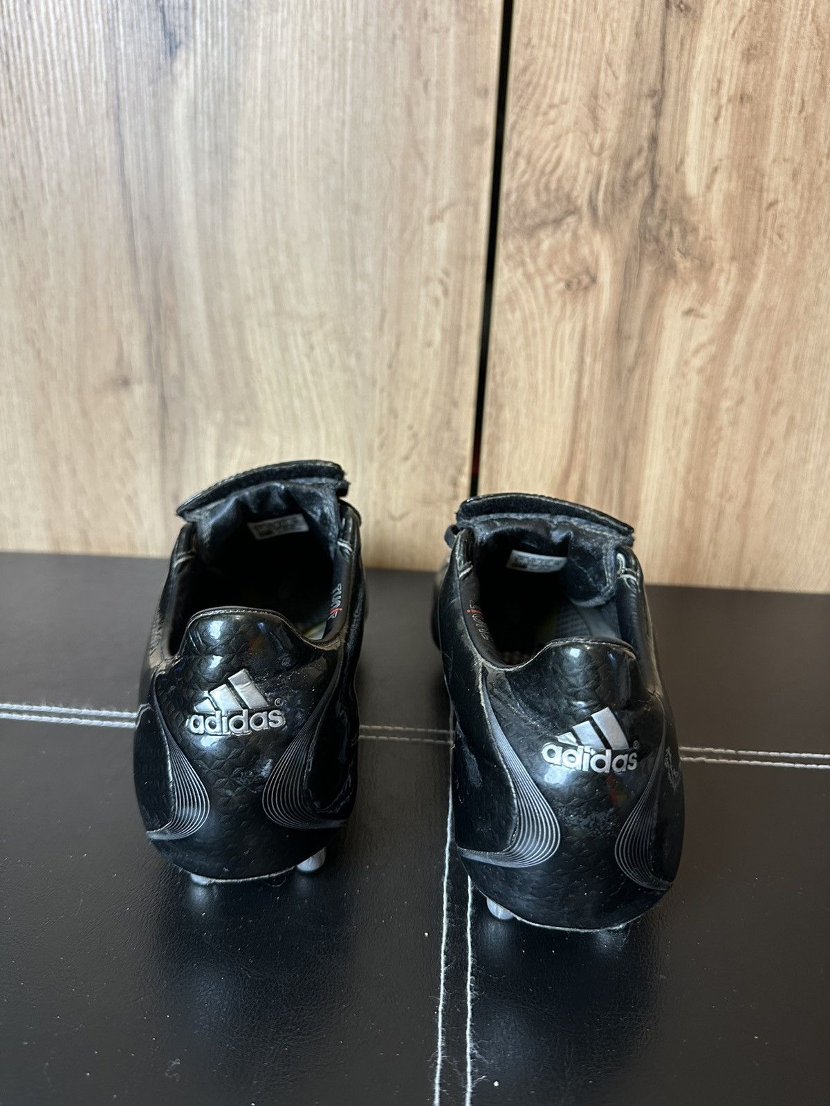 Adidas × Vintage Adidas Tunit F50.6 FG Elite US8 Black boots mens Footbal Size US 8 / EU 41 - 4 Thumbnail