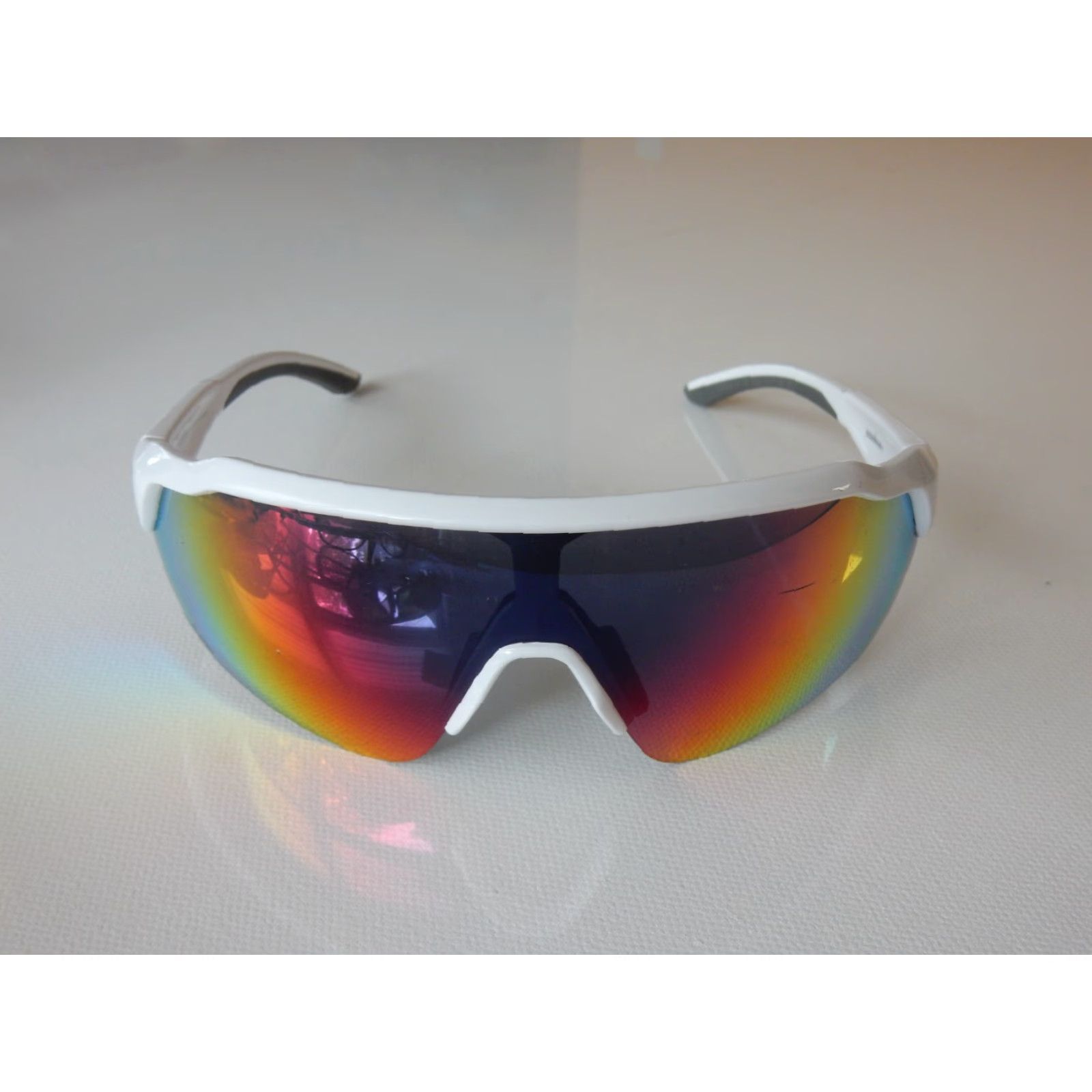 Vintage IRONMAN Sunglasses Men Sunglasses Black IRONMAN IF 2006 WHT MIR MCV Size ONE SIZE - 2 Thumbnail
