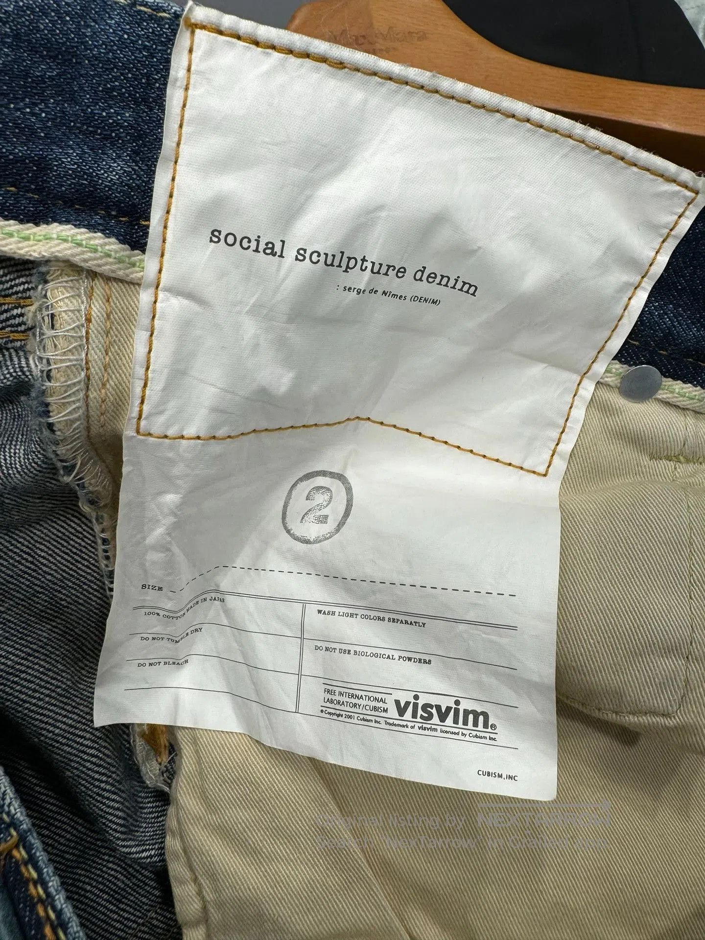 Visvim VISVIM Rare Blue Denim Jeans. Size US 32 / EU 48 - 6 Thumbnail