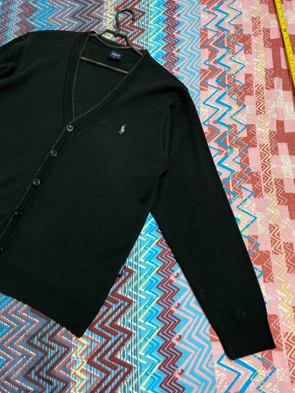 Polo Ralph Lauren × Ralph Lauren Sport × Vintage Polo Ralph Lauren Knit Cardigan Sweater Button Up Size US L / EU 52-54 / 3 - 16 Thumbnail