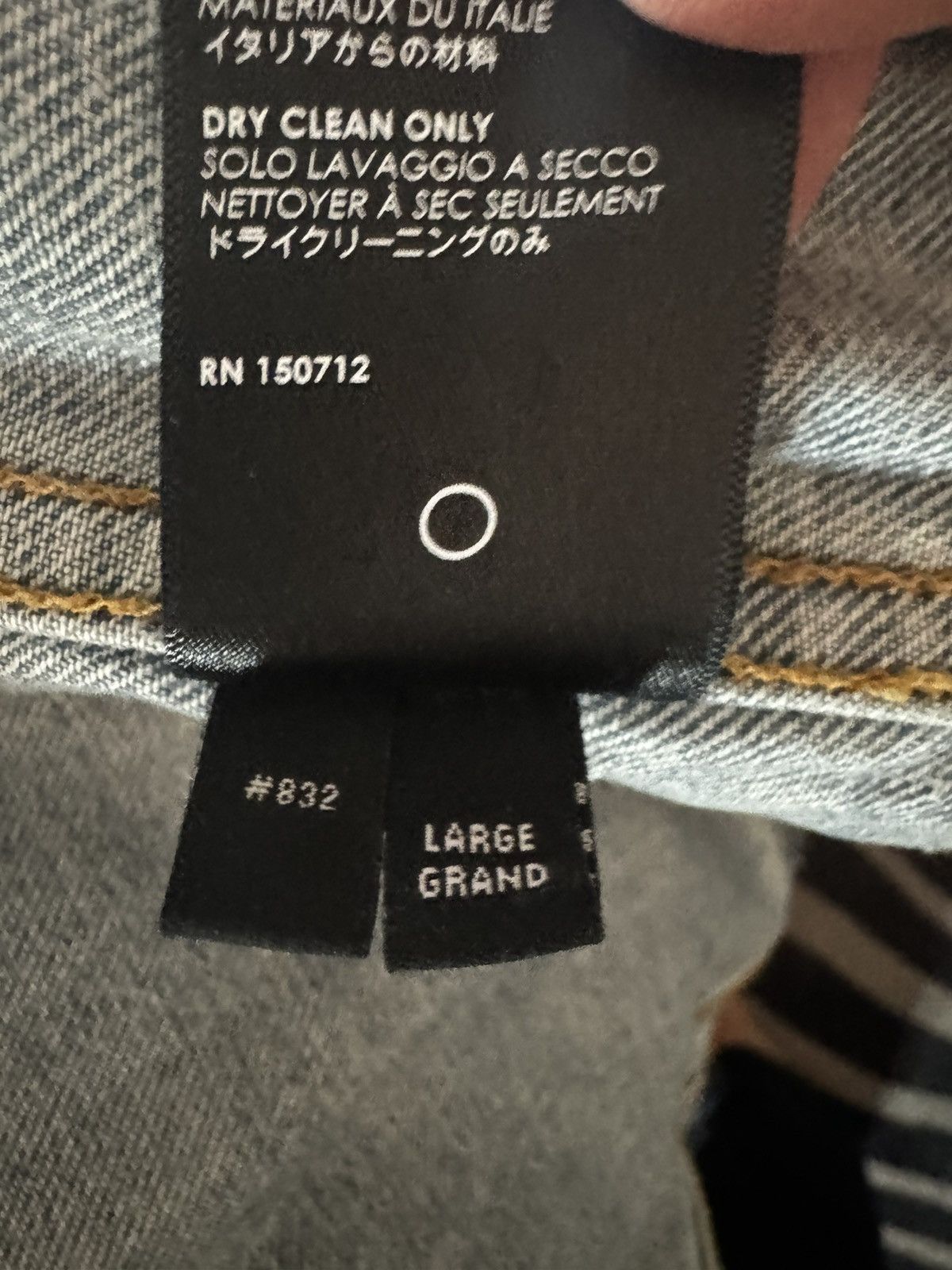 Amiri Amiri Black Stars denim jacket Size US L / EU 52-54 / 3 - 12 Thumbnail