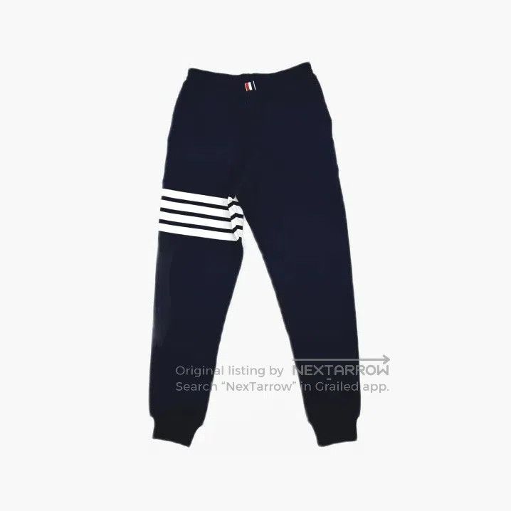 Thom Browne Thom Browne Classic Stripe Sweatpants for Men. Size US 30 / EU 46 - 3 Thumbnail