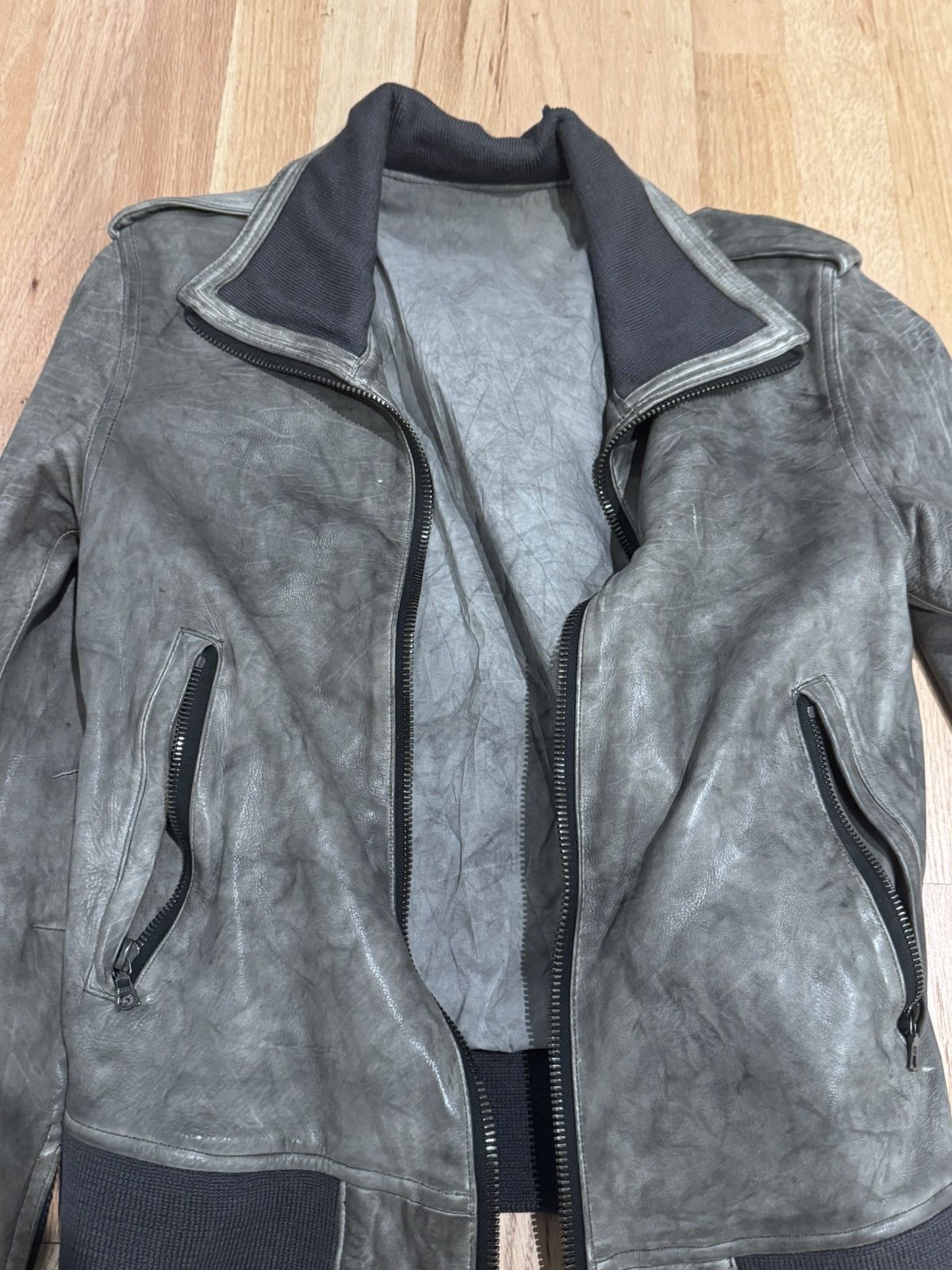 Men's Isamu Katayama Backlash Leather Jackets | Grailed