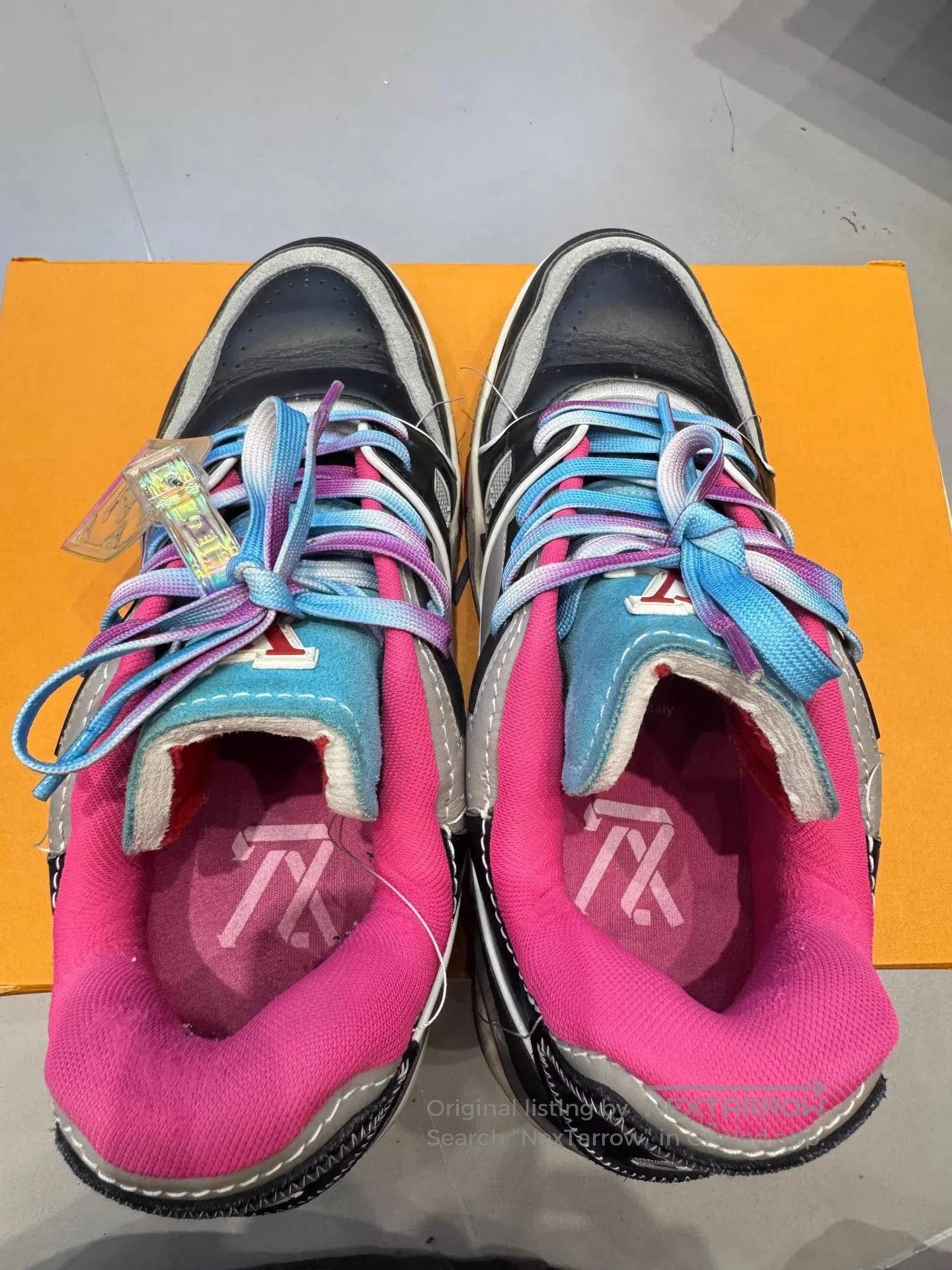 Louis Vuitton Multi Color Low-Top Sneakers Size 9. Size US 9 / EU 42 - 5 Thumbnail