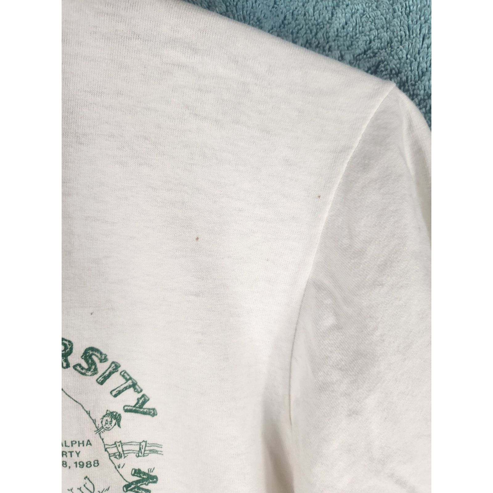 Fruit Of The Loom 1988 University of Dayton Zeta Tau Alpha T men's large Size US L / EU 52-54 / 3 - 5 Thumbnail