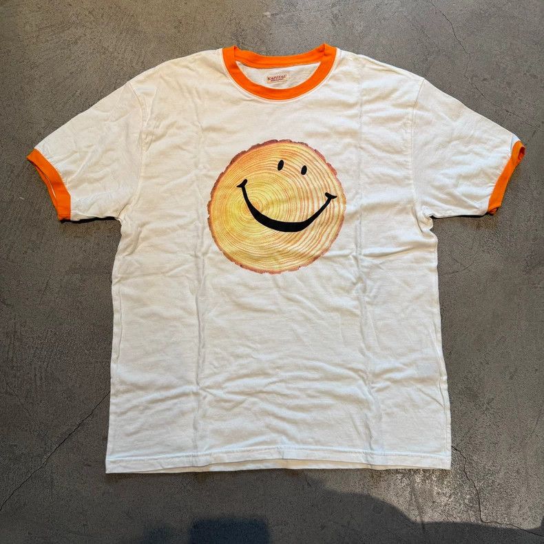 Kapital KAPITAL Vintage Smiley Face Pattern Short Sleeve Tee Size US L / EU 52-54 / 3 - 1 Thumbnail