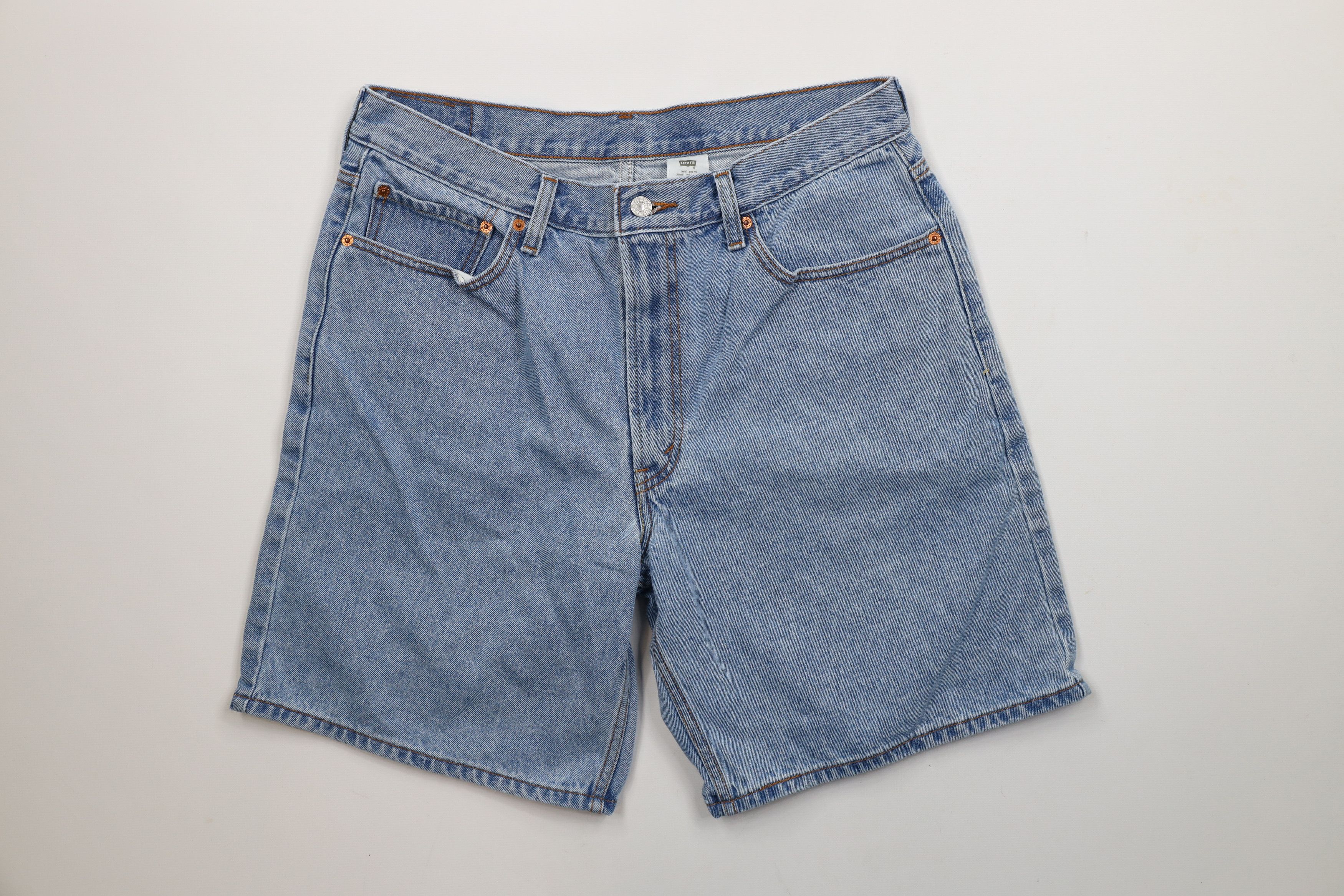 Levi's × Vintage Vintage Y2K 2005 Levis 550 Fit Denim Jean Shorts Jorts Size US 36 / EU 52 - 1 Thumbnail