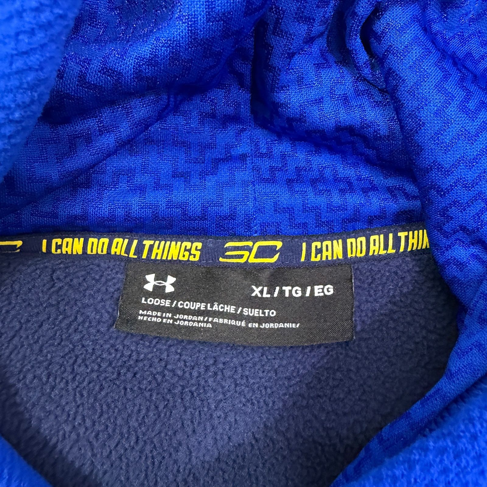 Under Armour Under Armour SC30 Logo Hoodie Men's Extra Large Blue Size US XL / EU 56 / 4 - 4 Thumbnail