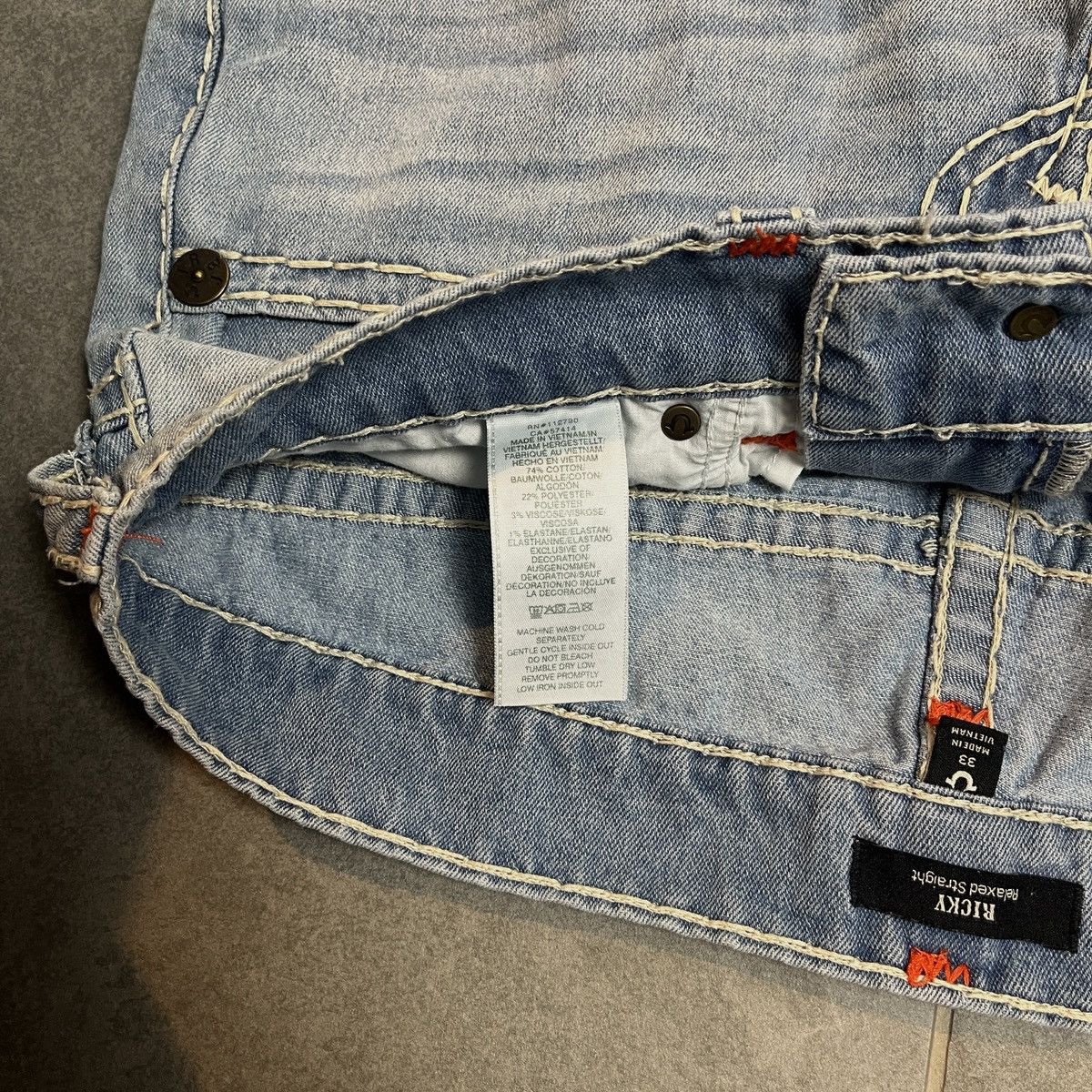True Religion True Religion Jeans / Pants / Denim Size US 33 - 6 Thumbnail