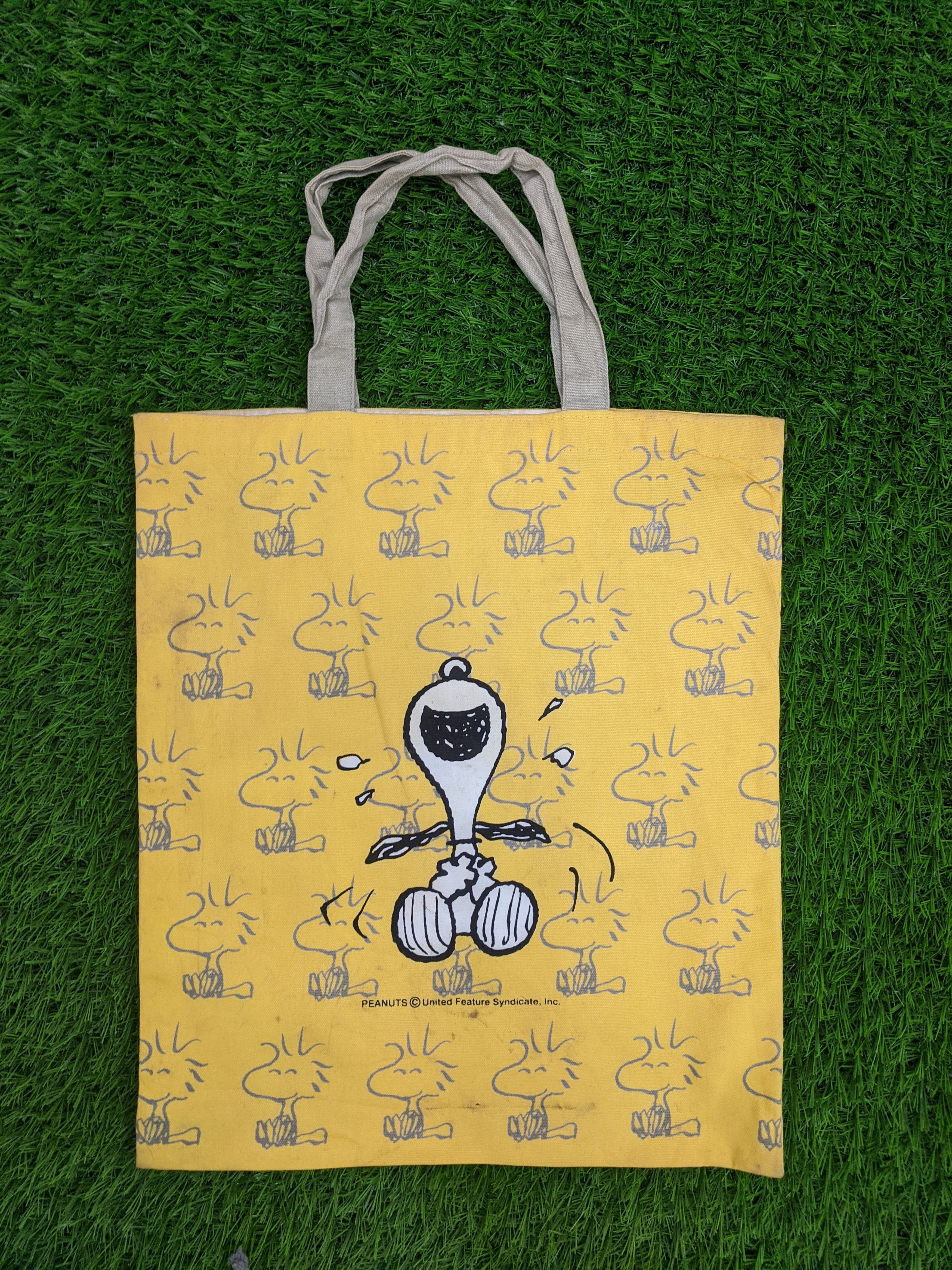 Peanuts × Vintage Vintage Snoopy Peanuts Tote Bag BG0007 Size ONE SIZE - 2 Thumbnail