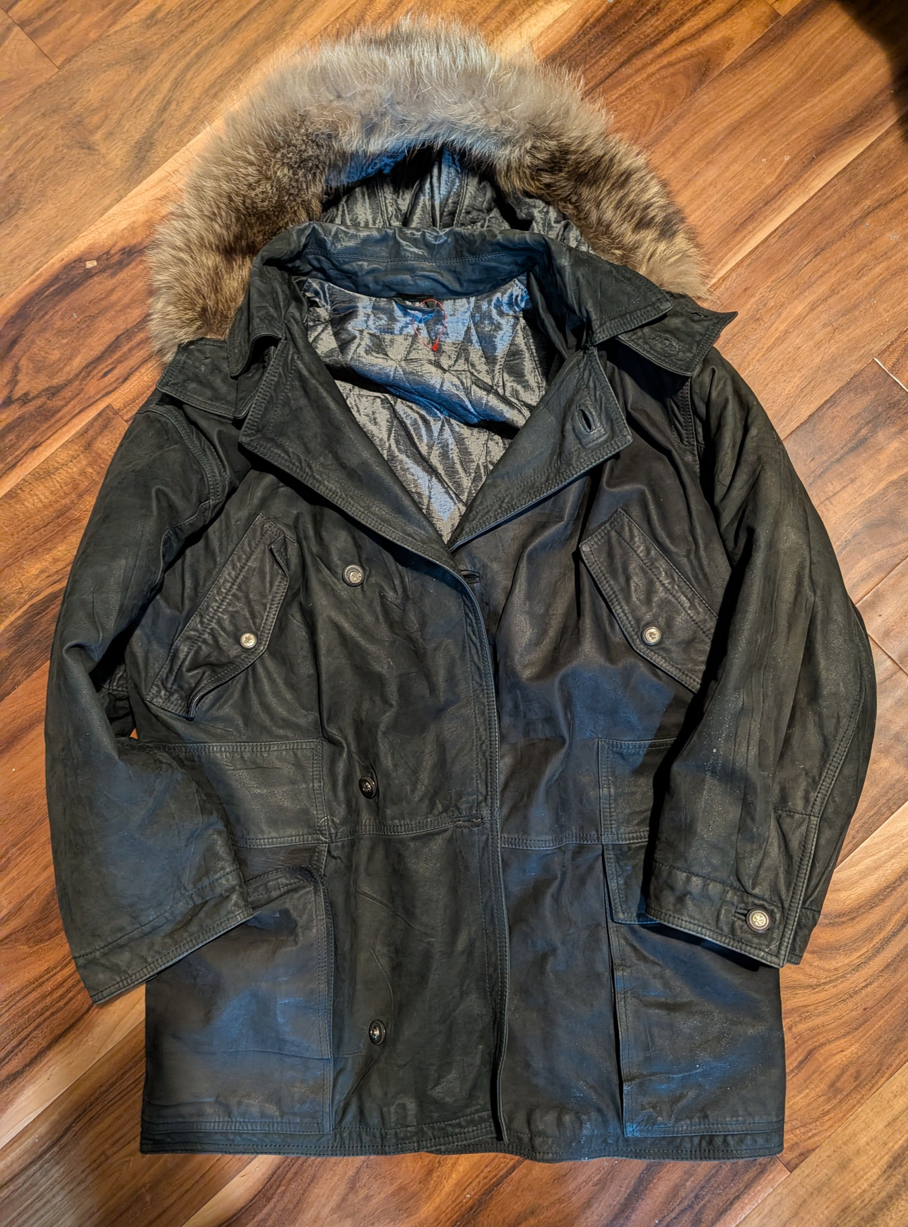 Ruffo Research Ruffo research fur parka leather Size US M / EU 48-50 / 2 - 1 Thumbnail