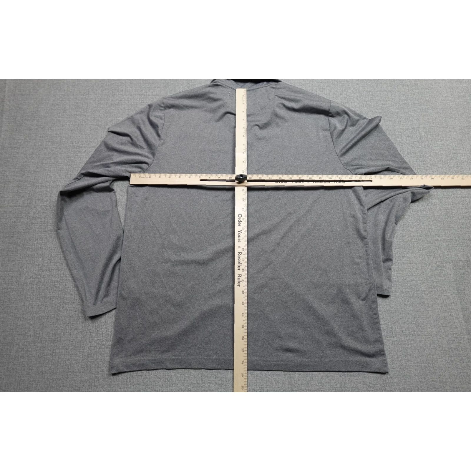 Vintage William Murray Quarter Zip Pullover Mens XL Gray Golf Stretch Mock Neck Top Size US XL / EU 56 / 4 - 6 Thumbnail