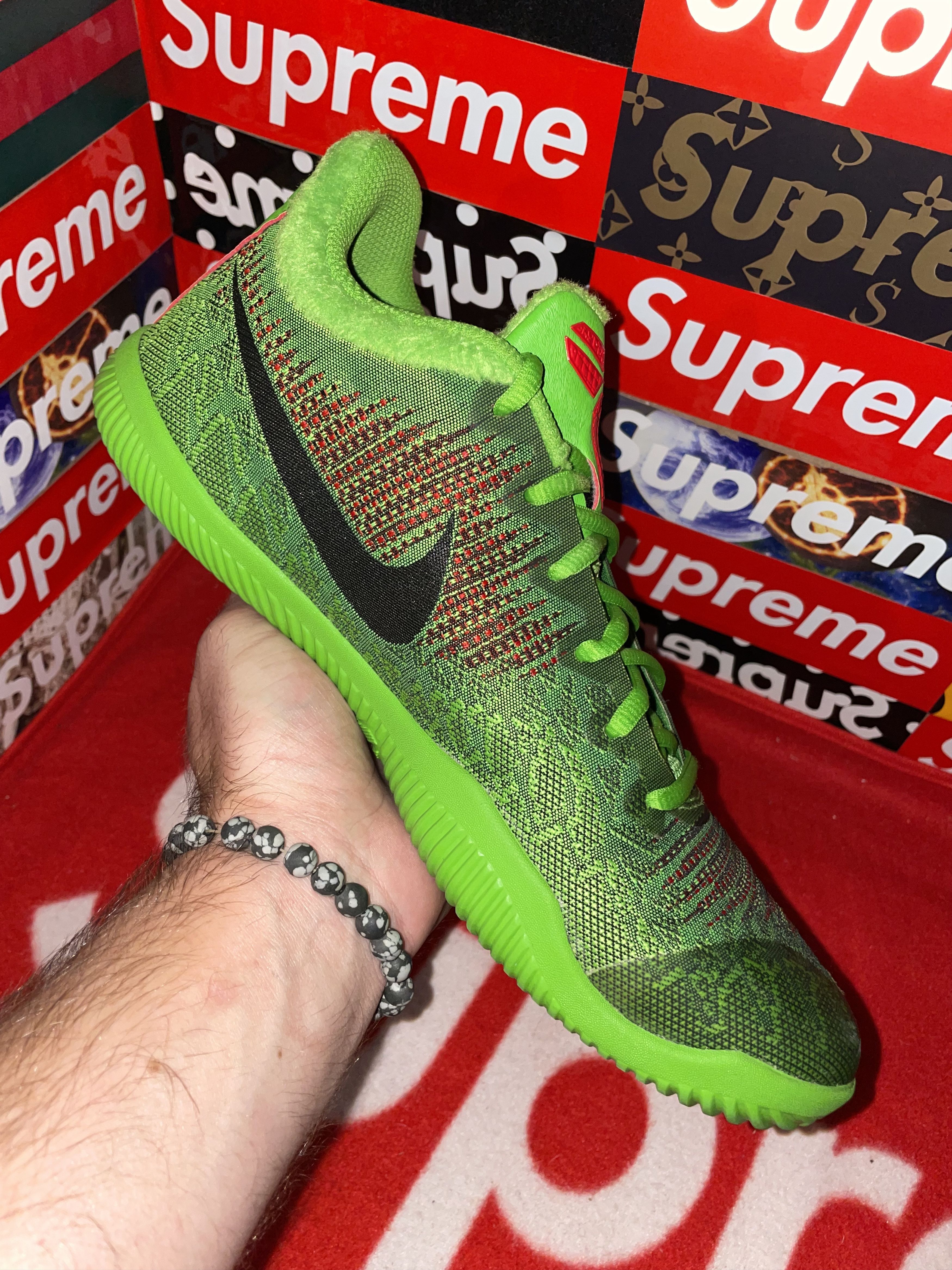 Nike Nike Mamba Rage EP 'Grinch' 908974-300 size 9 VNDS Size US 9 / EU 42 - 7 Thumbnail