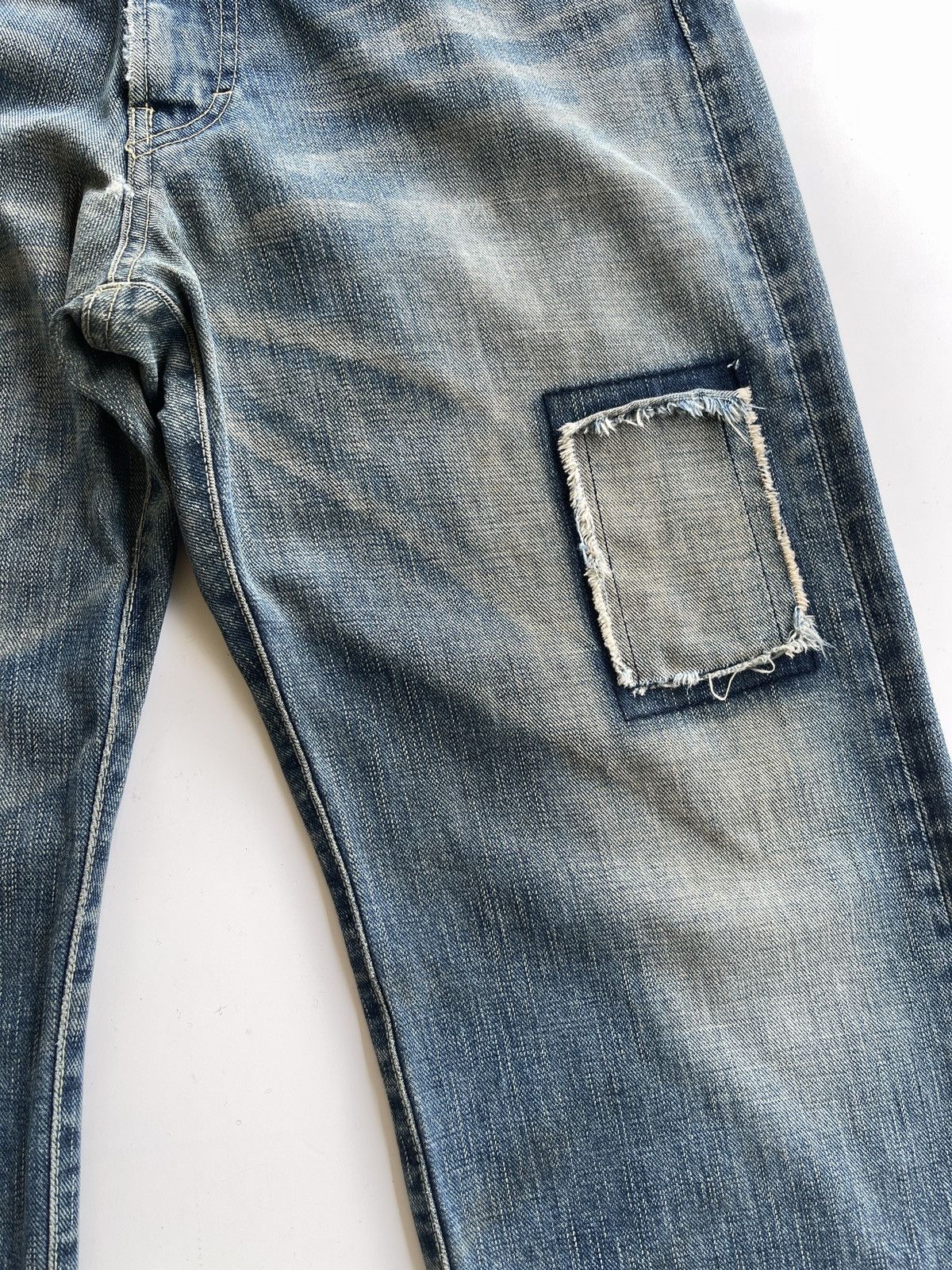 Paul Smith R.newbold H04z Patchwork Denim Size US 31 - 6 Thumbnail