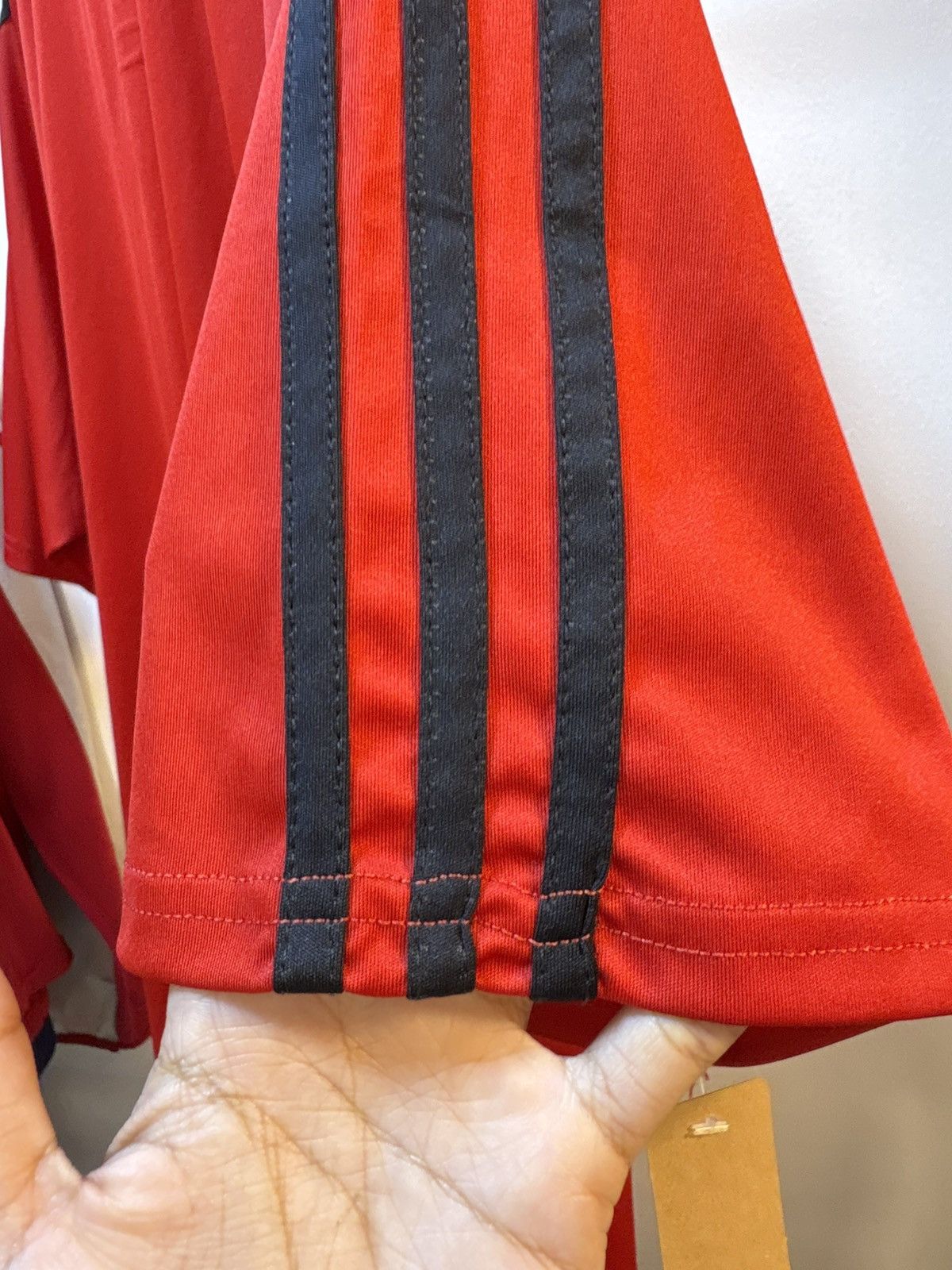 Adidas Vintage 2006-2007 AC Milan Polo Shirt Size US XL / EU 56 / 4 - 11 Thumbnail