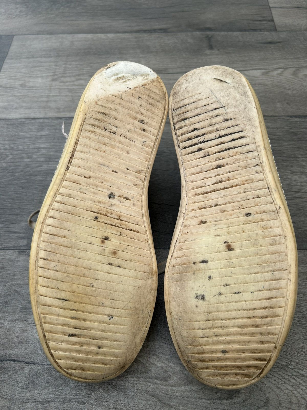 Rick Owens Rick Owens Mainline Ramones Low-Top Sneakers Size US 7 / EU 40 - 8 Thumbnail