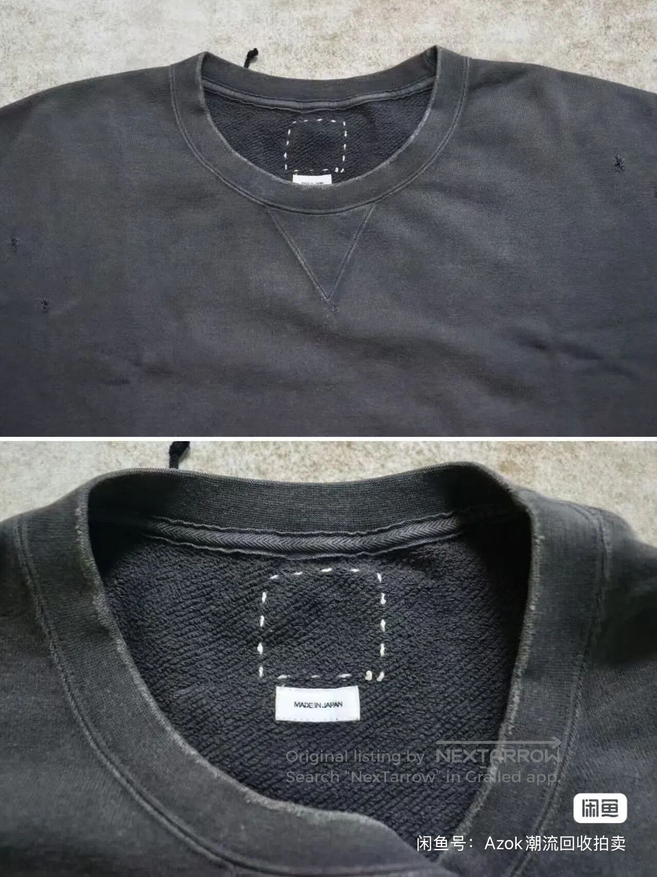 Visvim Visvim 21AW Jumbo Sweat 3/4 Crash. Size US S / EU 44-46 / 1 - 4 Thumbnail