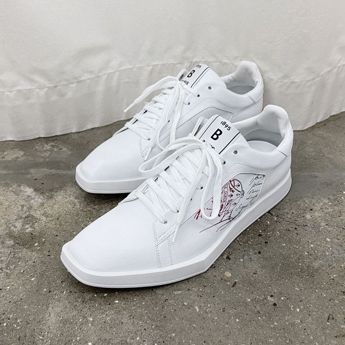 Berluti BERLUTI Stella Scrito Leather Sneakers Size US 10.5 / EU 43-44 - 1 Thumbnail