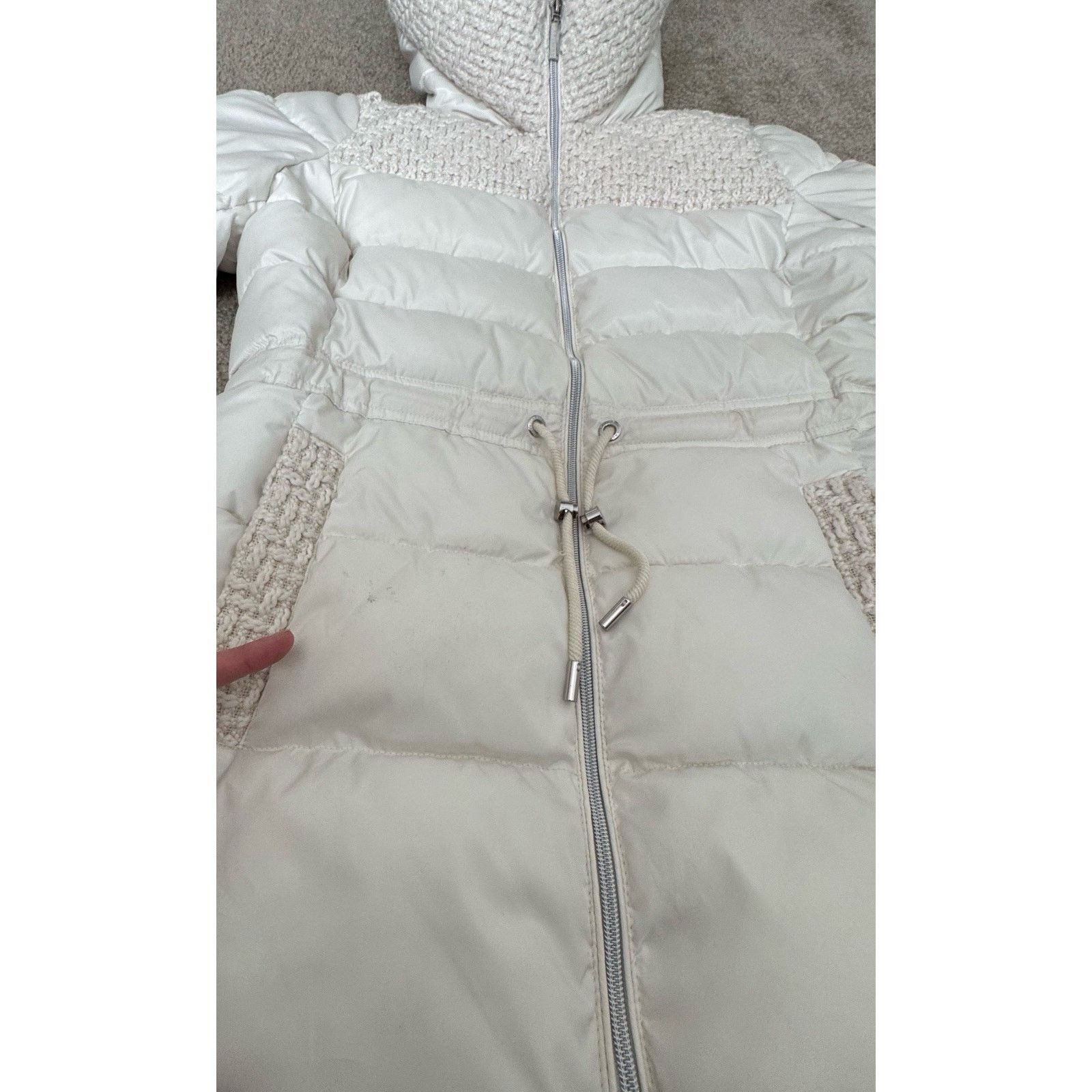 Laundry by Shelli Segal Laundry Shelli Segal Angora Hoodi Chunky Anorak Coat Med New Size M / US 6-8 / IT 42-44 - 9 Thumbnail