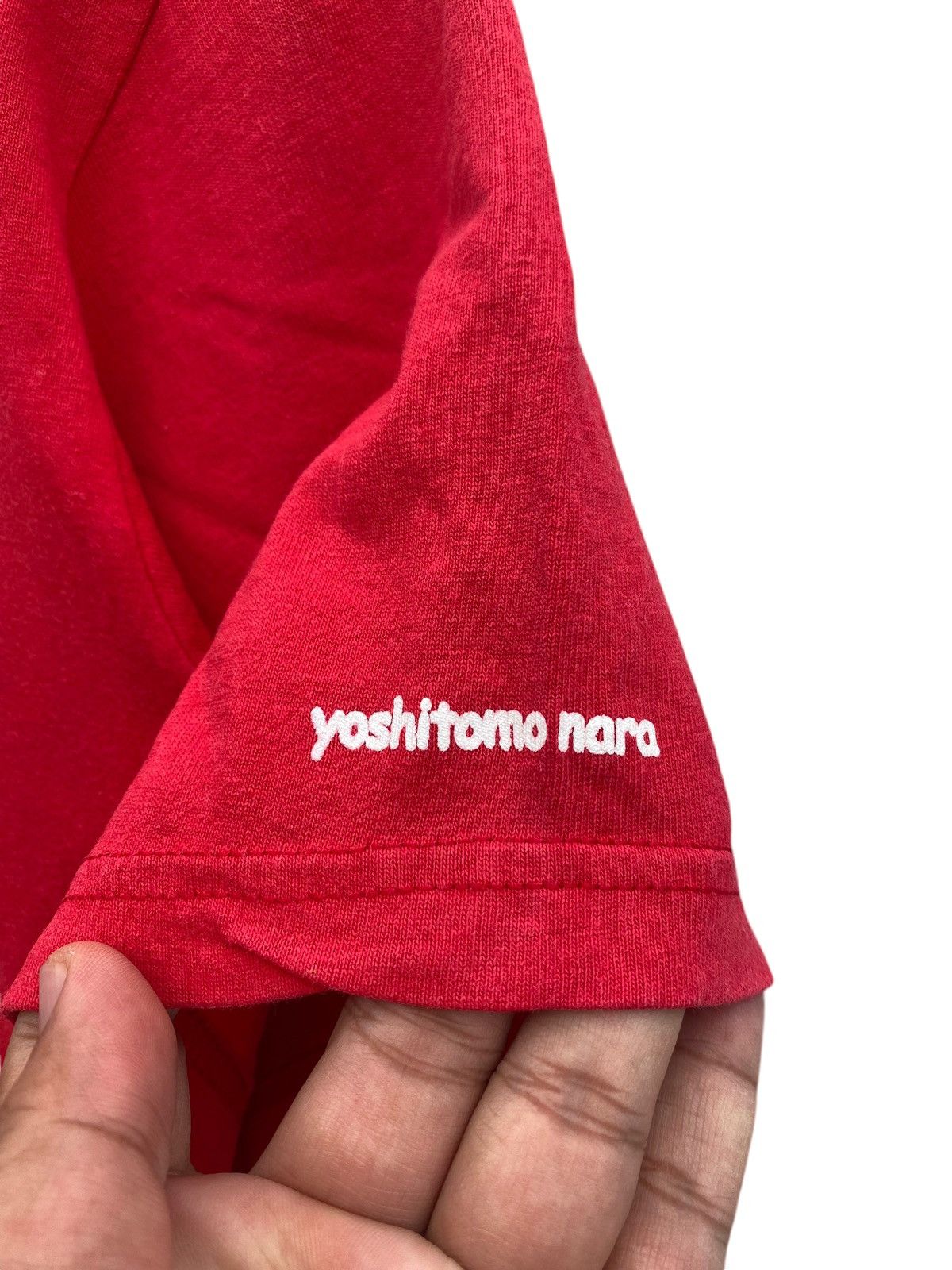 Vintage Vintage Super Rare Yoshitomo Nara Art Dog Tees Size US S / EU 44-46 / 1 - 8 Thumbnail