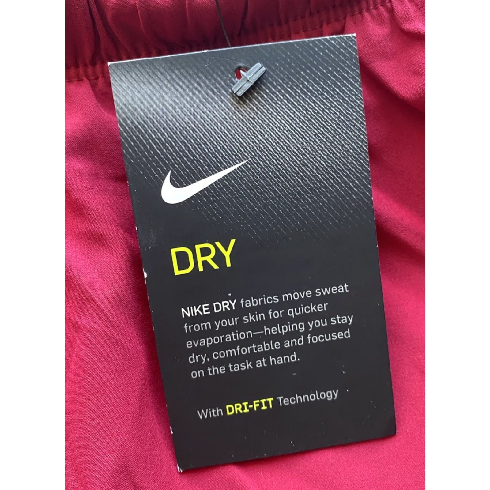 Nike Nike Dri-Fit Women Training Shorts M Red/Orange 904286-620 NWT New Size 32" / US 10 / IT 46 - 5 Thumbnail