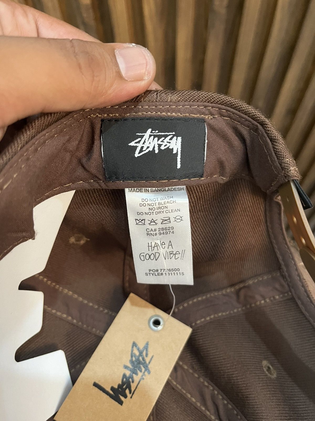 Stussy Stussy big link low pro cap Size ONE SIZE - 6 Thumbnail