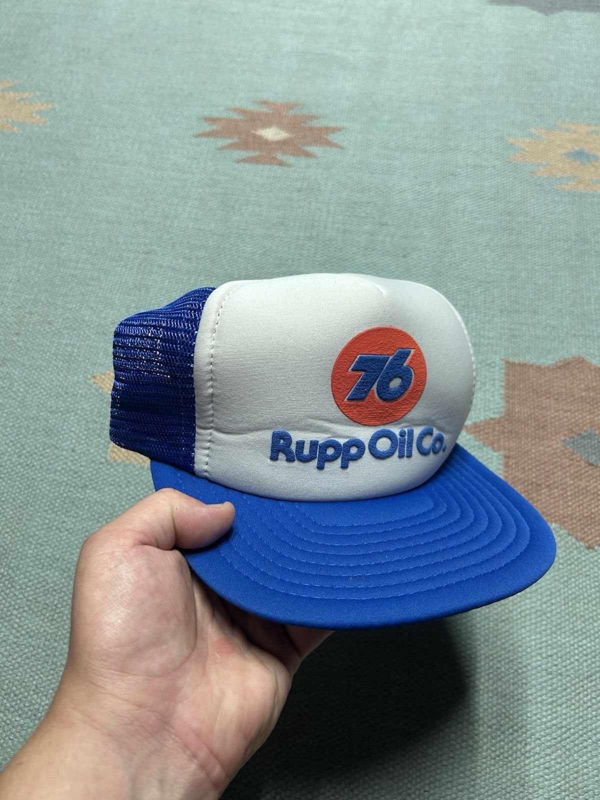 Vintage Vintage 80s 90s trucker hat Rupp Oil Co Union 76 gas station Size ONE SIZE - 1 Thumbnail