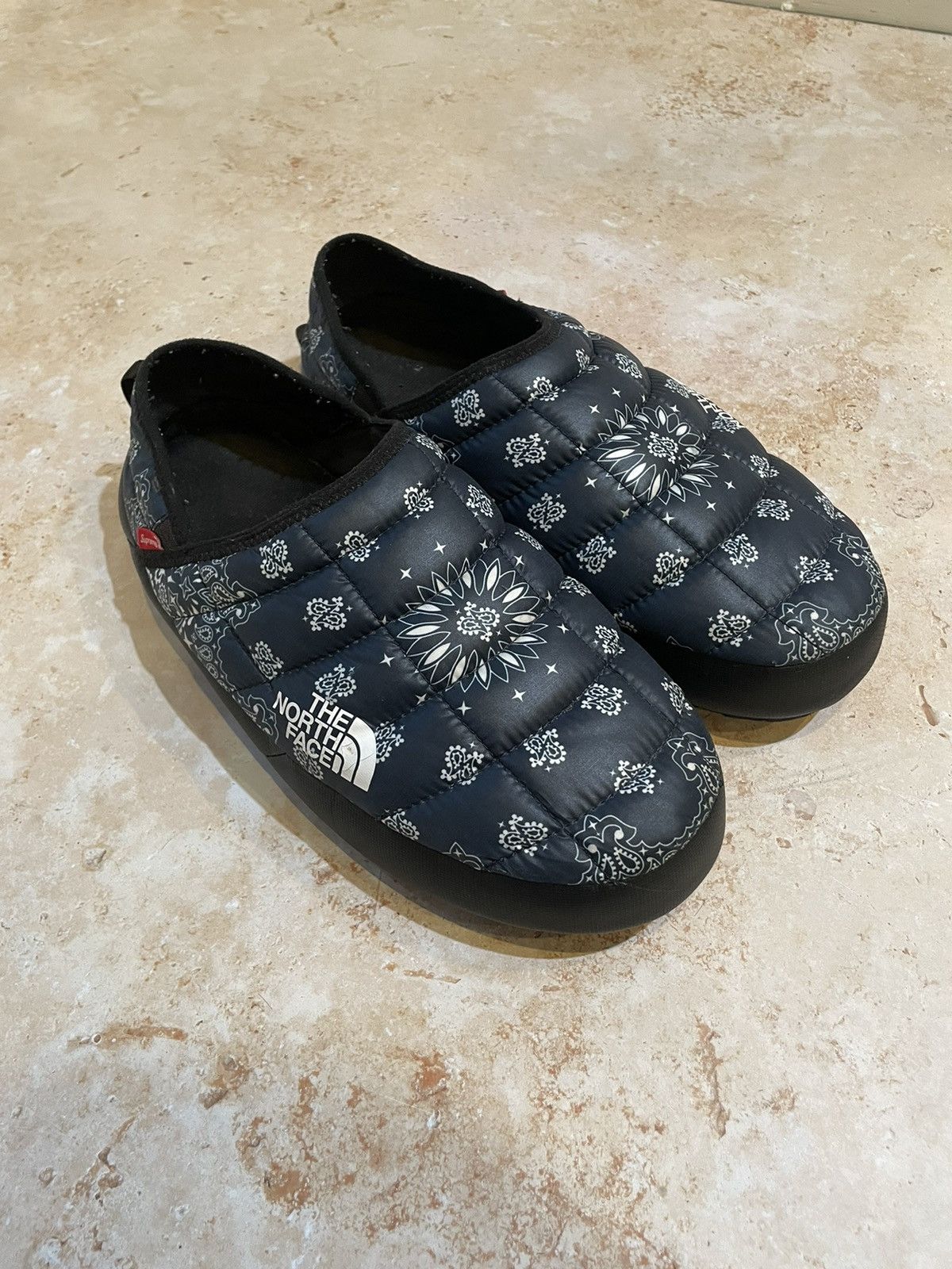 Supreme Supreme The North Face Bandana Traction Mules 2014 Size 9 DS |  Grailed