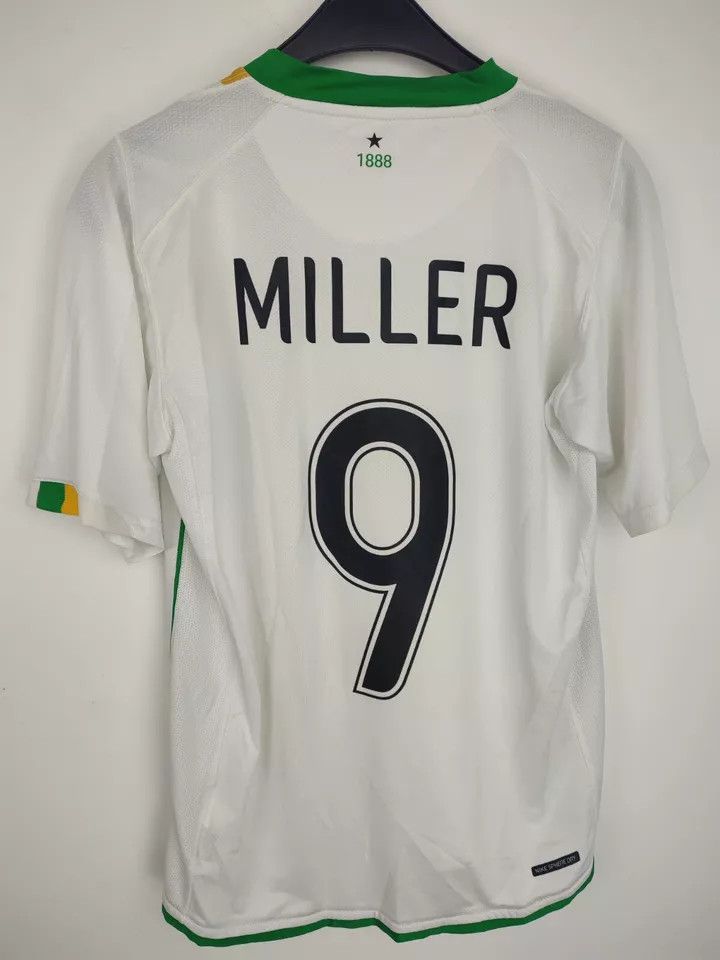 Nike Celtic 2007-08 Third #9 Miller FOOTBALL Kit SHIRT SOCCER Size US S / EU 44-46 / 1 - 6 Thumbnail