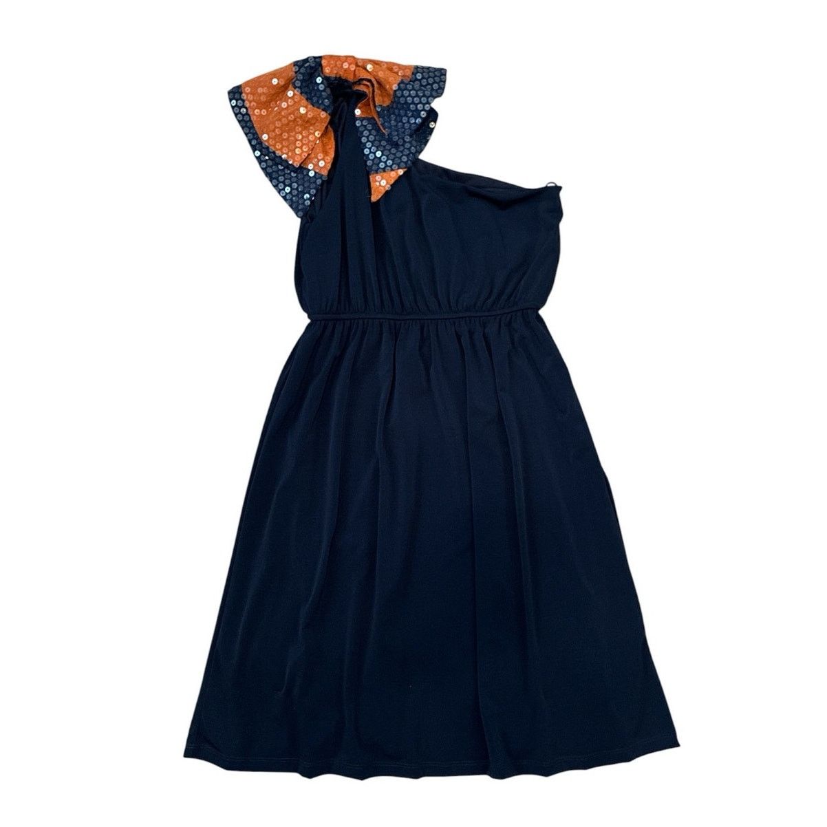 Other Judith March one shoulder dress large sequined accented bow Size L / US 10 / IT 46 - 3 Thumbnail