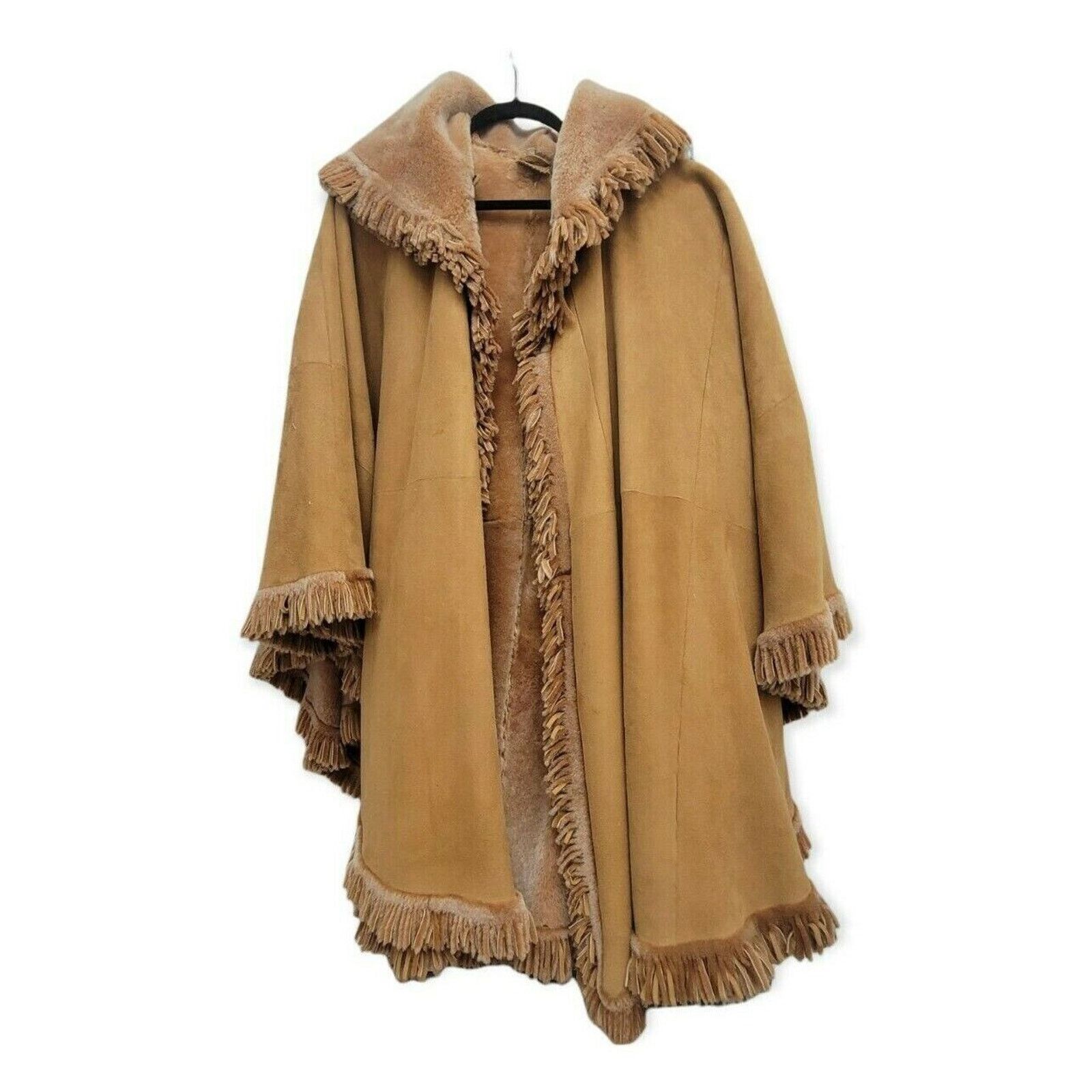 Other Christia Luxurious Italian Shearling Reversible Coat Size XL / US 12-14 / IT 48-50 - 1 Thumbnail