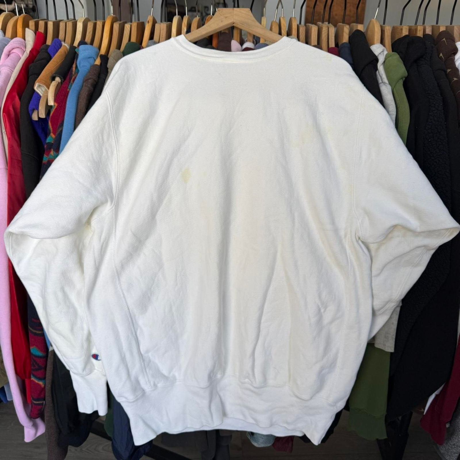 Champion Vintage 90s Wisconsin Champion Reverse Weave Sweatshirt Size US XXL / EU 58 / 5 - 7 Thumbnail